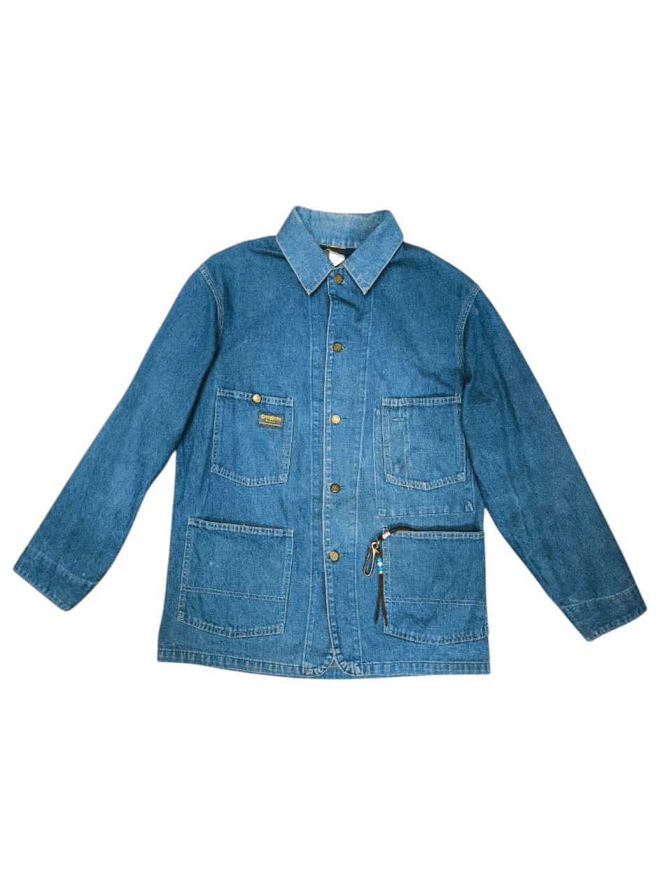 Oshkosh × Vintage Vintage Denim Chore Jacket Oshkosh b'gosh Size US L / EU 52-54 / 3 - 3 Thumbnail