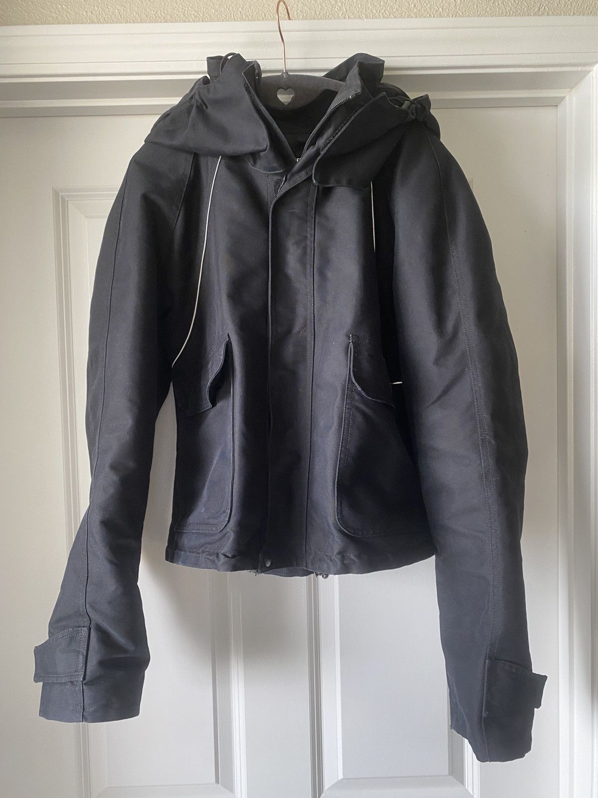 Balenciaga Balenciaga Cropped Parka Size US L / EU 52-54 / 3 - 2 Thumbnail