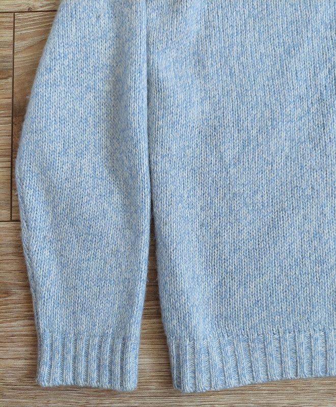 Vintage 100% cashmere sweater jumper light blue vintage comfortable Size S / US 4 / IT 40 - 4 Thumbnail