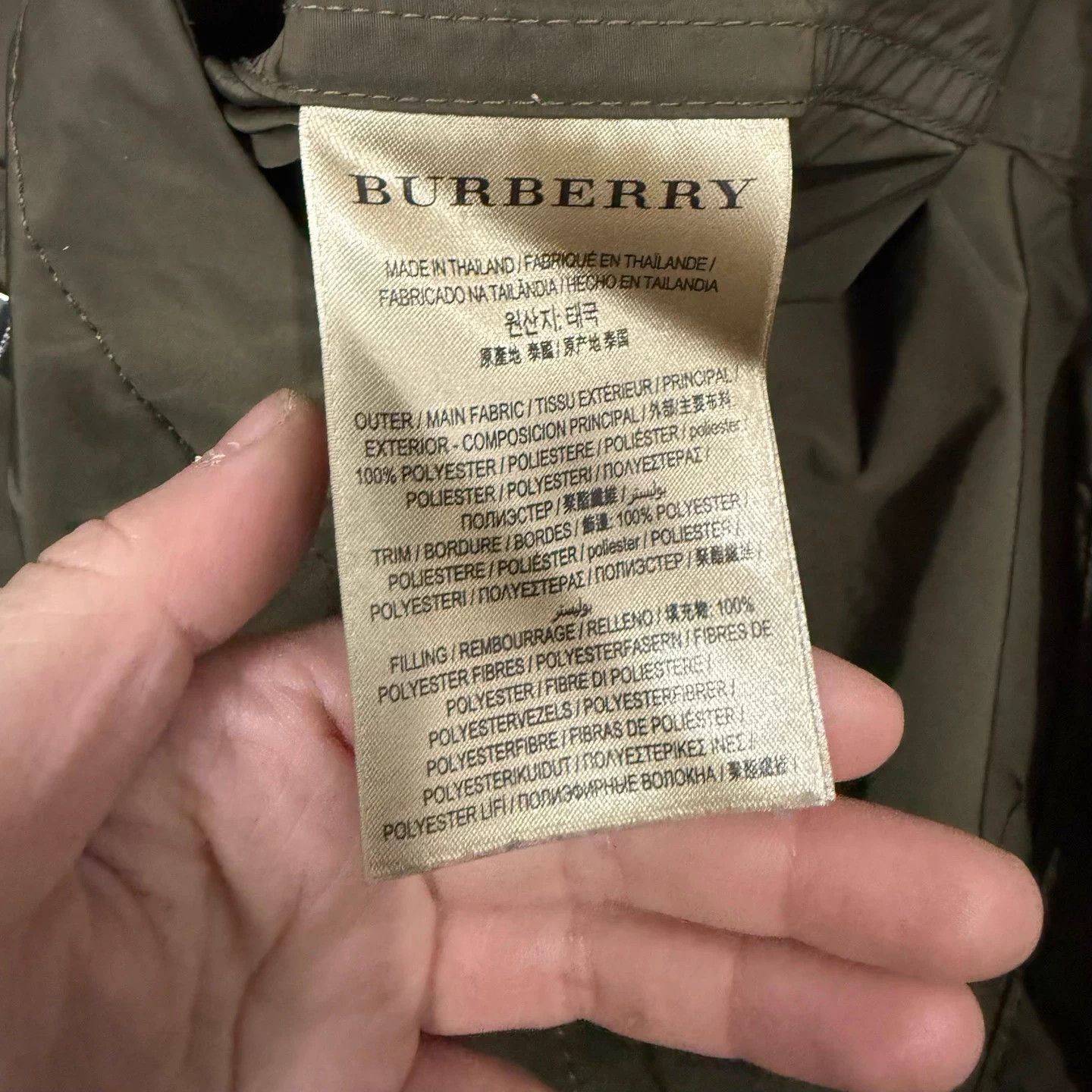Burberry Burberry Green Nylon Horseferry Logo 48 Jacket 99 New Size US M / EU 48-50 / 2 - 5 Thumbnail