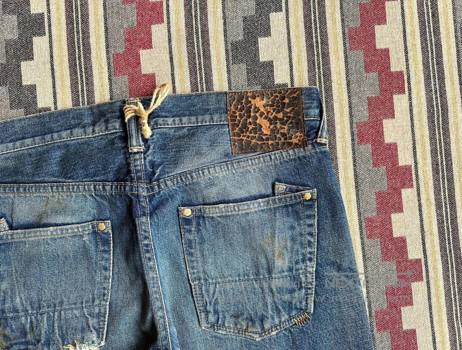 Prps Prps Noir Heavy Washed Distressed Jeans. Size US 32 / EU 48 - 4 Thumbnail