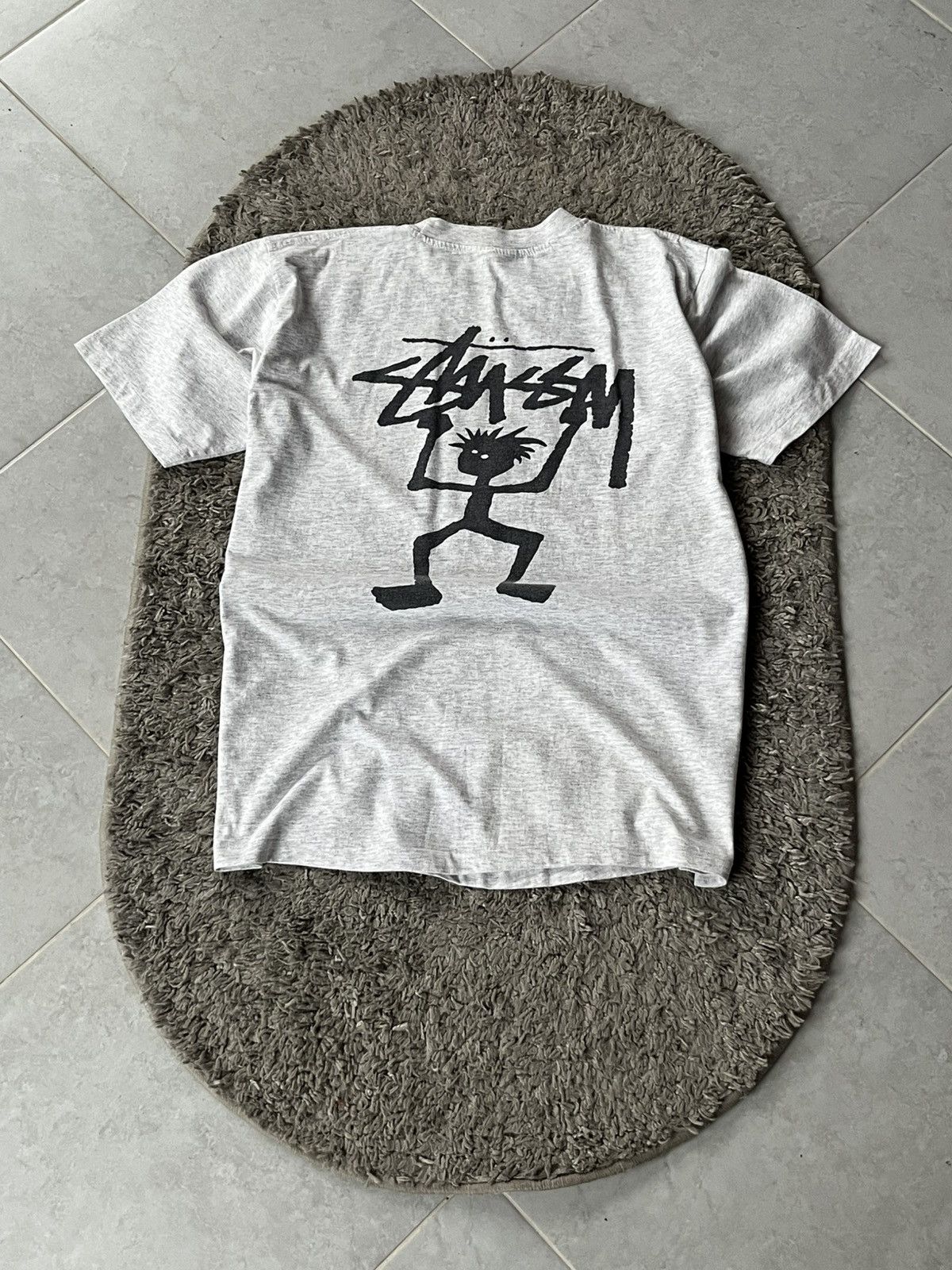 80-90’S T-shirt Stussy MADE IN USA Vintage Streetwear