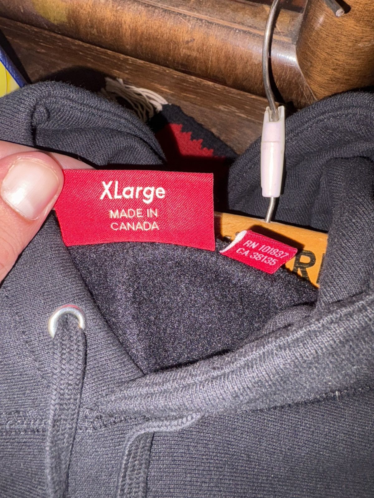 Supreme Supreme Script Hoodie Size US XL / EU 56 / 4 - 4 Thumbnail