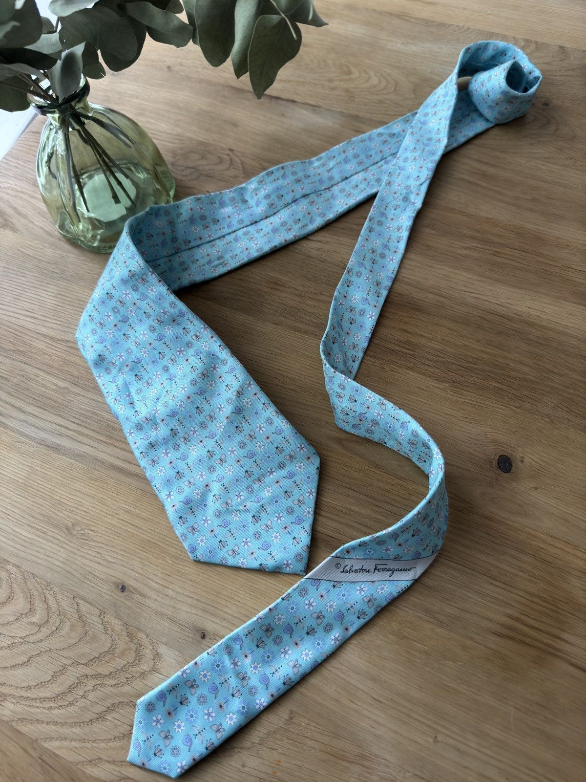 Salvatore Ferragamo Salvatore ferragamo blue tie Size ONE SIZE - 1 Thumbnail