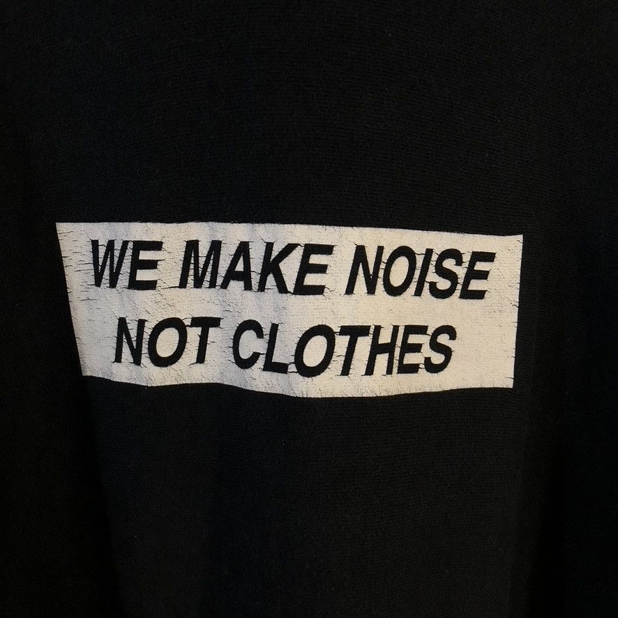 Undercover Vintage WE MAKE NOISE NOT CLOTHES Hoodie Size US XL / EU 56 / 4 - 2 Thumbnail