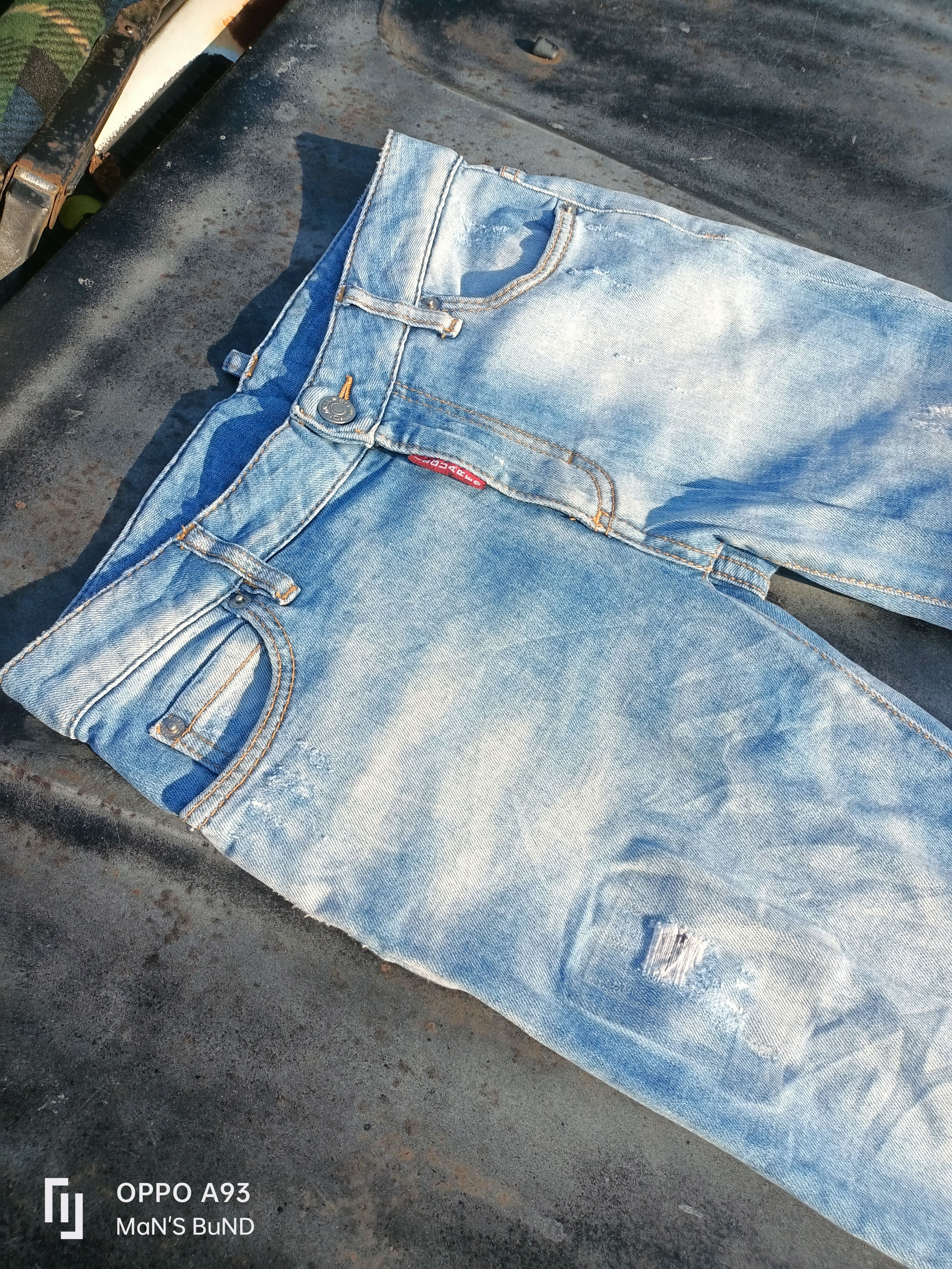 Dsquared2 Distressed DSQUARED2 JEANS Size 38" / US 16 / IT 52 - 3 Thumbnail