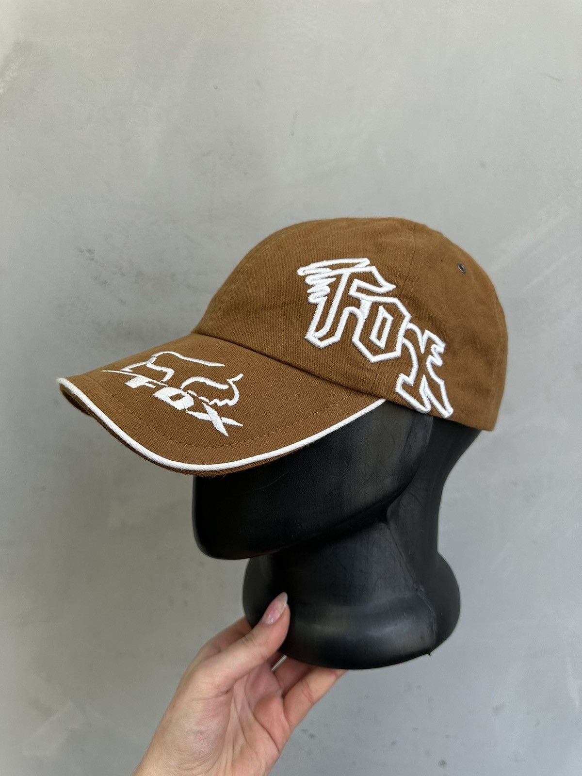 Fox Racing Vintage Cap Y2k FOX Avantgarde Distressed Japan Hats Size ONE SIZE - 1 Thumbnail