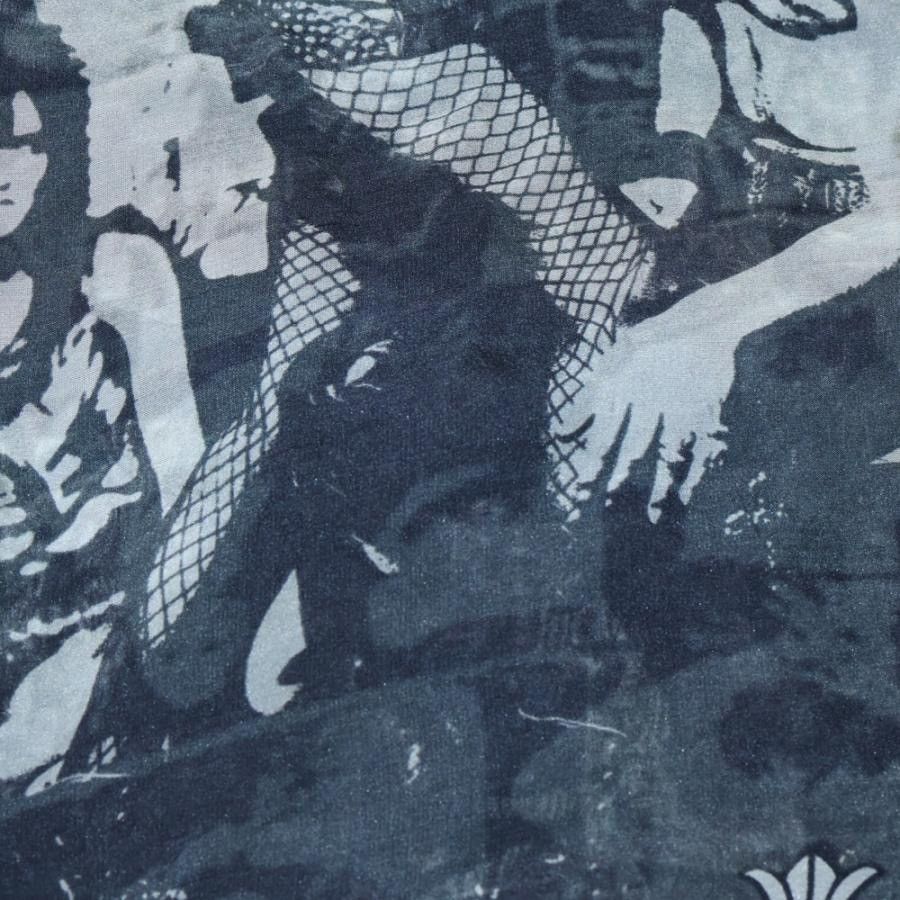Chrome Hearts Chrome Hearts Rolling Stones Silk Scarf Size ONE SIZE - 2 Thumbnail