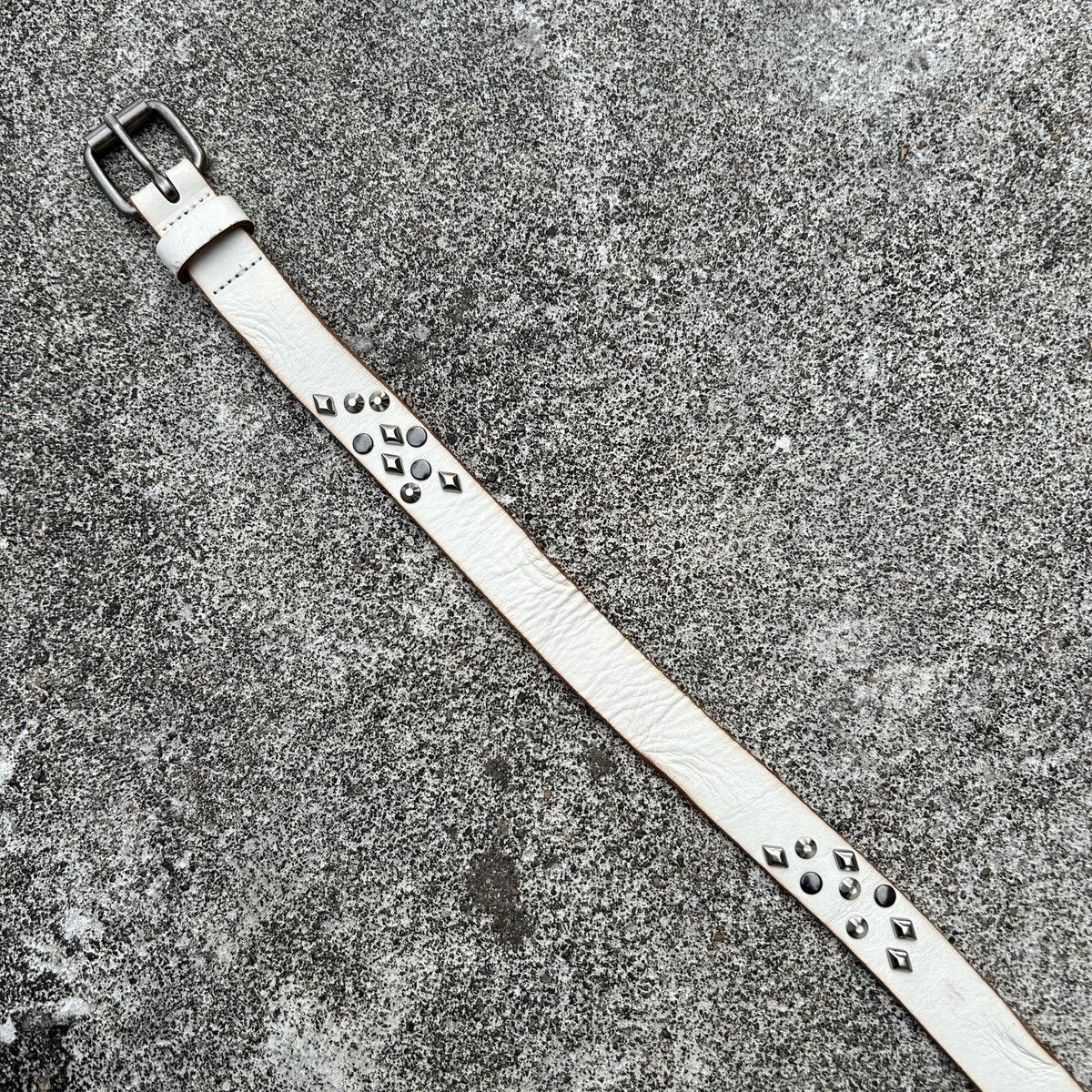 Vintage Vintage studded leather belt (Kapital Style) Size ONE SIZE - 11 Thumbnail
