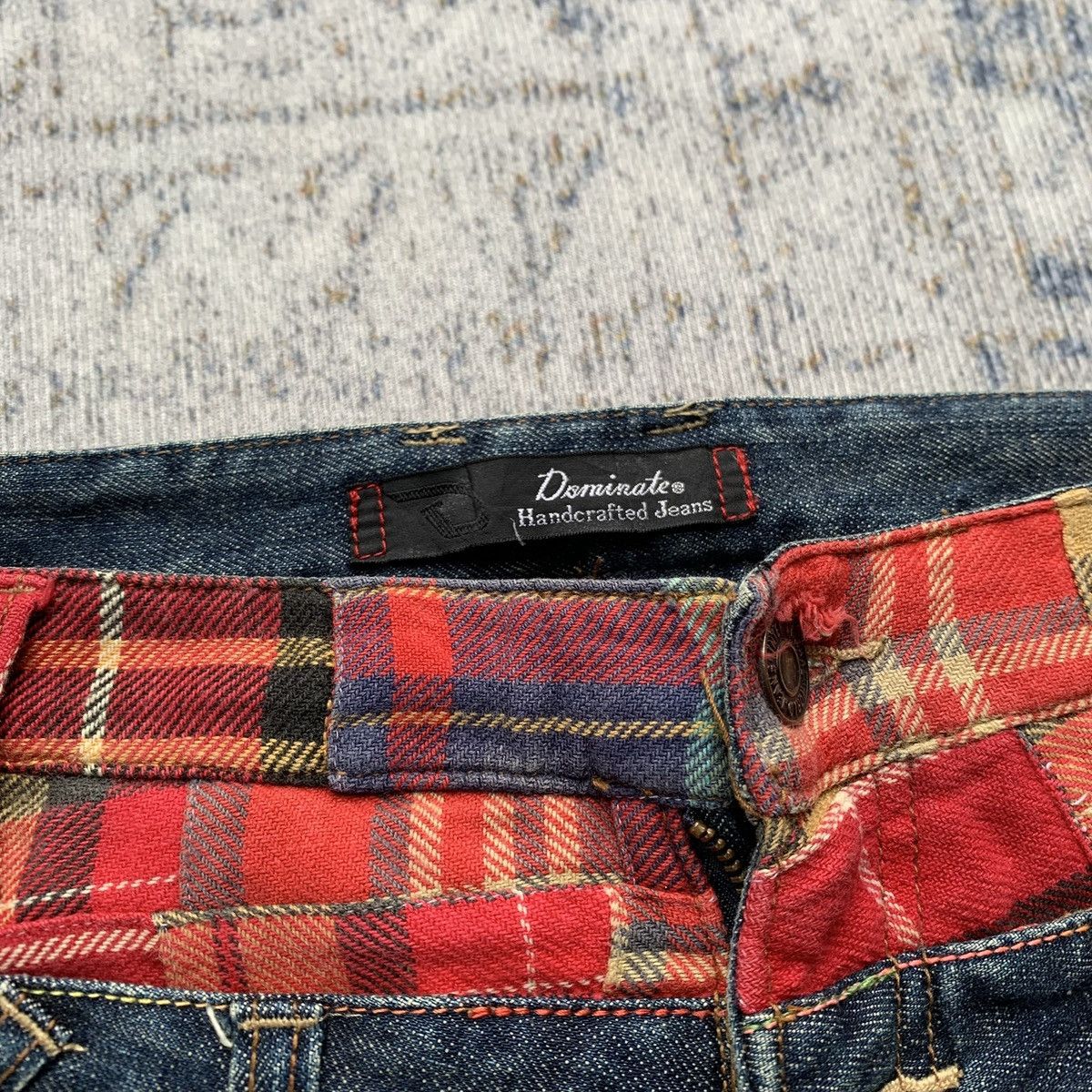 Japanese Brand Rare Japanese Brand Dominate Double Waist Embroidery Jeans Size US 34 / EU 50 - 9 Thumbnail