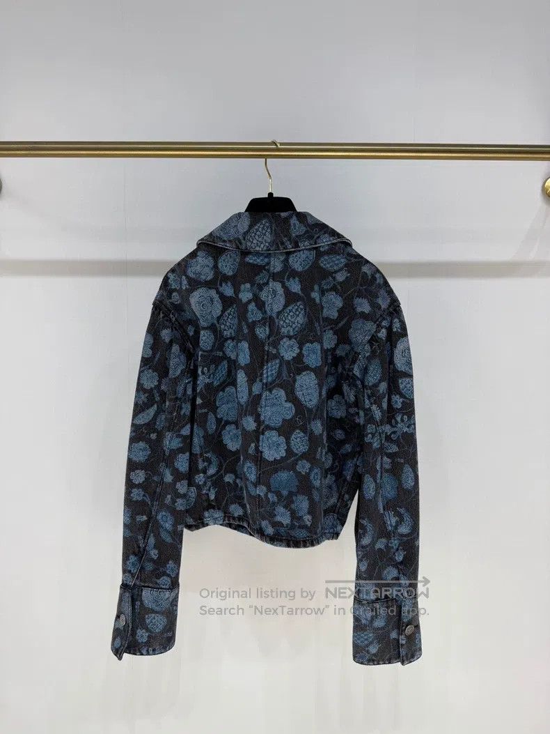 Chanel Chanel 21A Women's Castle Doll Collar Denim Jacket Size XS / US 0-2 / IT 36-38 - 6 Thumbnail
