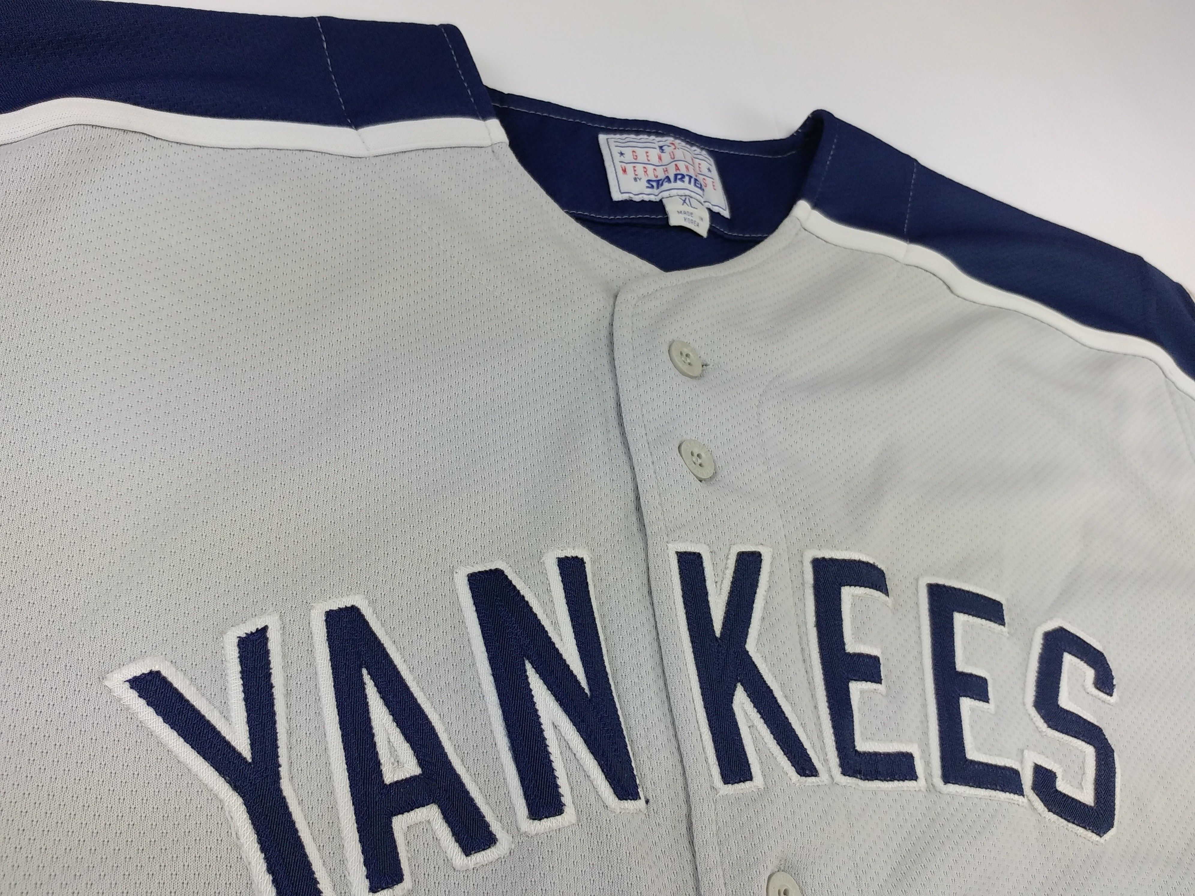Starter MLB New York Yankees jersey, vintage baseball t-shirt 90s XL Size US XL / EU 56 / 4 - 7 Thumbnail