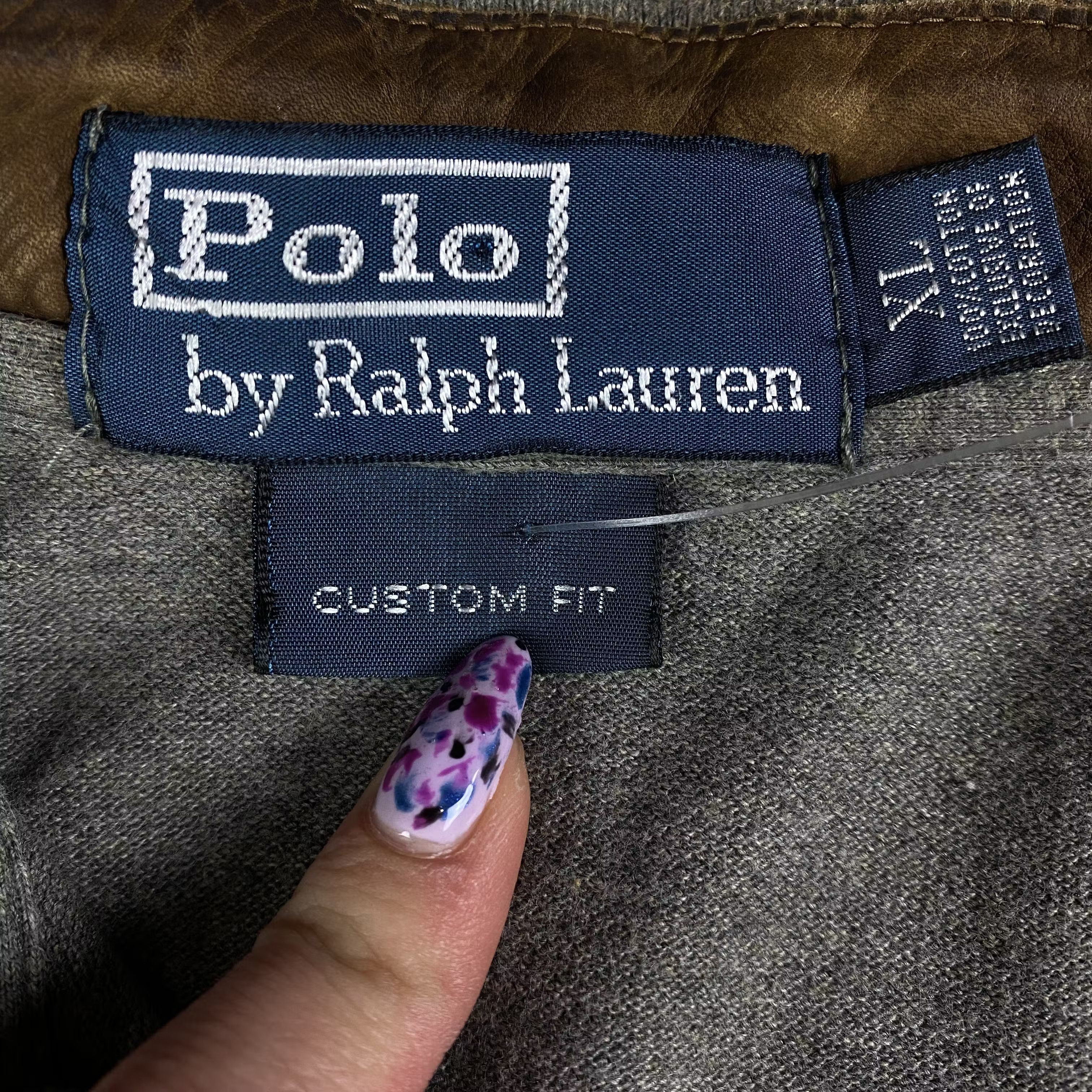 Polo Ralph Lauren × Ralph Lauren × Vintage Mens Polo Rugby Sweatshirt Ralph Lauren Vintage Size XL Size US XL / EU 56 / 4 - 4 Thumbnail