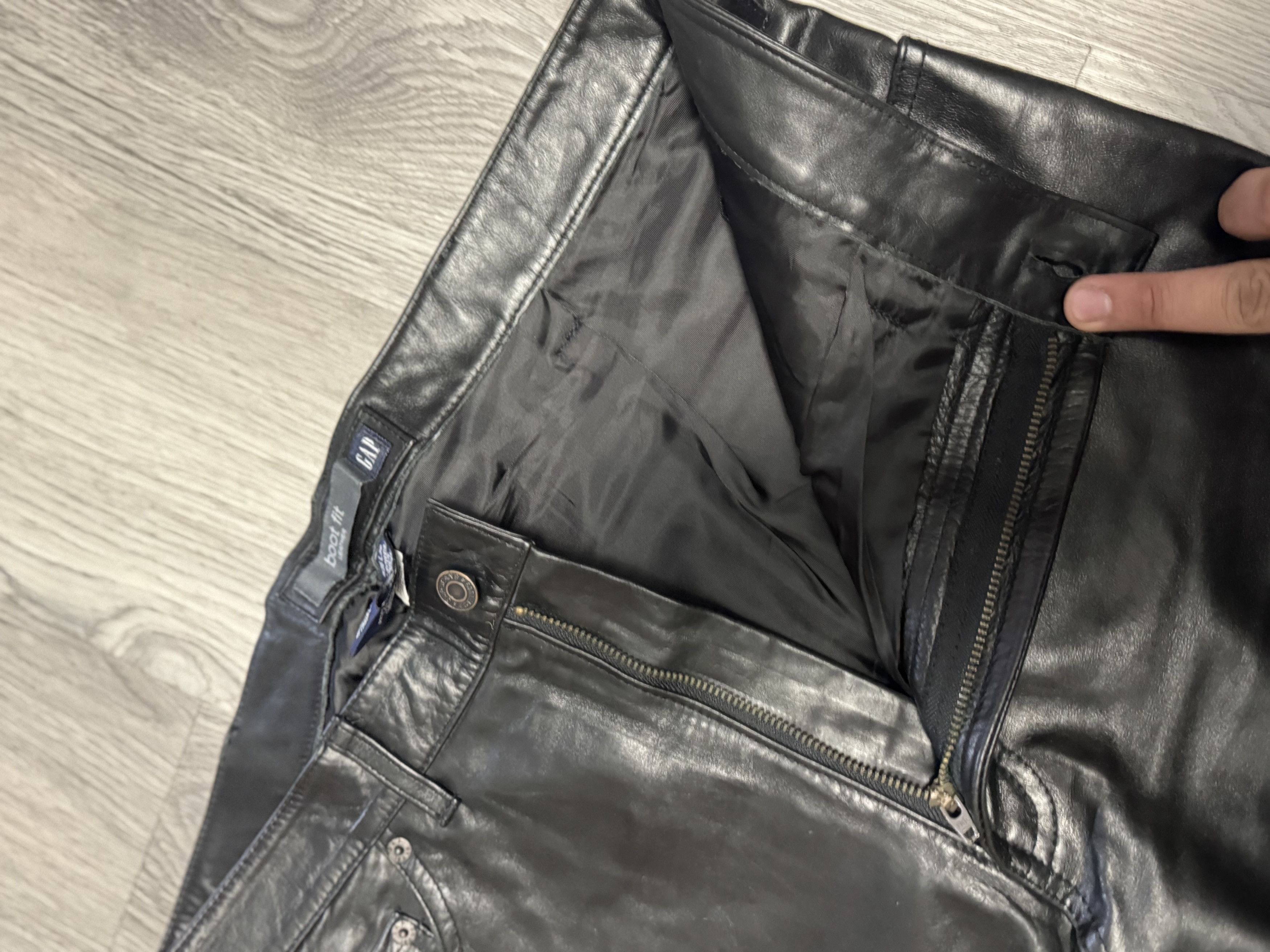 Gap Vintage Gap - Leather Pants Size US 36 / EU 52 - 5 Thumbnail