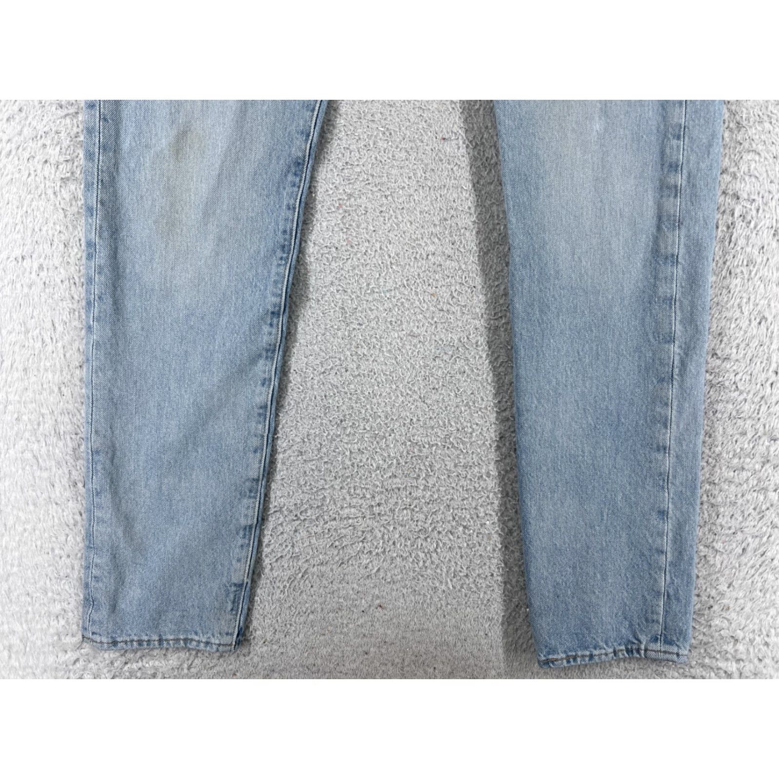 Levi's Levi's 512 Jeans Denim Blue 32x31 Regular 5-Pocket Distressed Stretch Cotton Cotton Vintage No Size US 32 / EU 48 - 2 Thumbnail