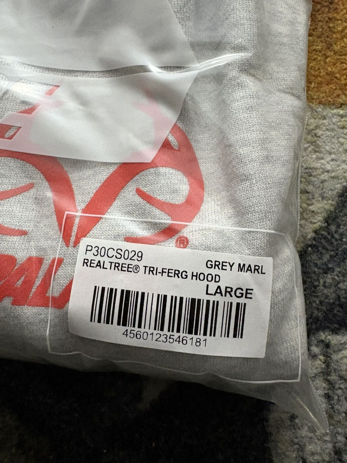 Palace Palace Real Tree Tri-Ferg Hoodie Grey Size US L / EU 52-54 / 3 - 3 Thumbnail