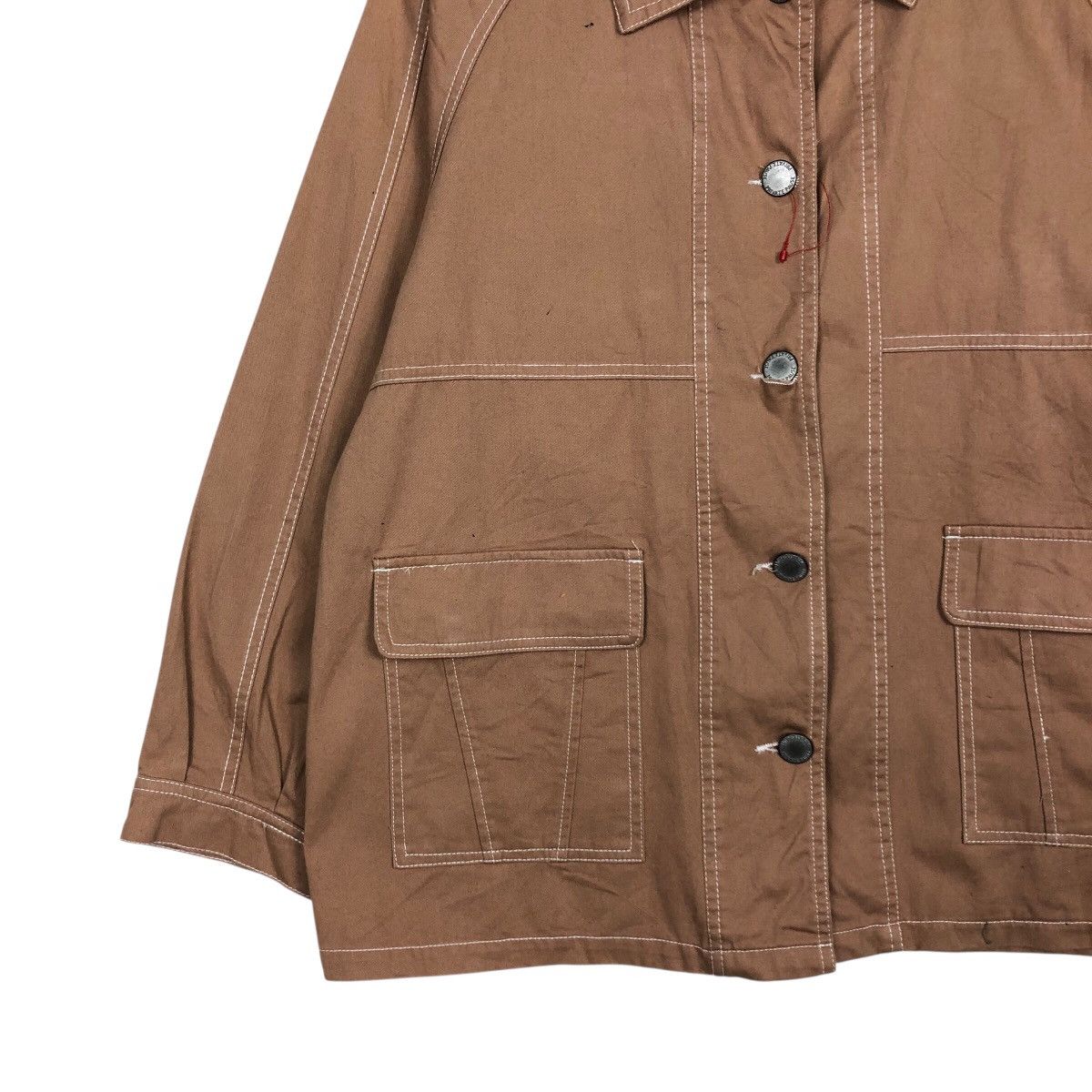 Japanese Brand 📌Vintage Duck Canvas Chore Work Jacket Japan Size US M / EU 48-50 / 2 - 5 Thumbnail