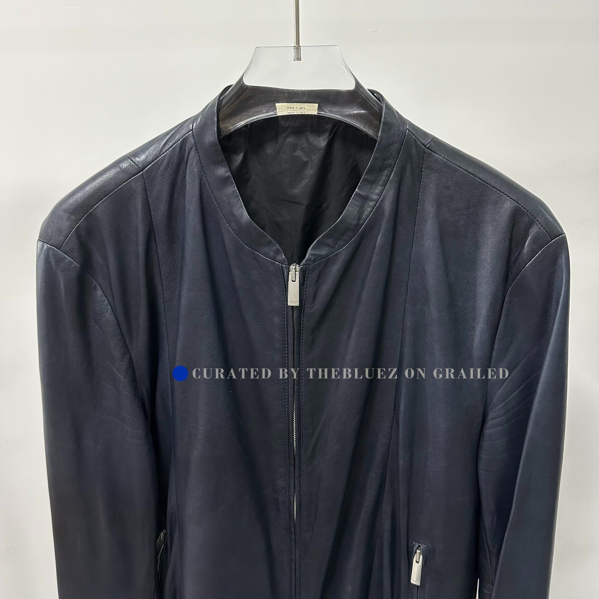 Fendi Fendi Sheepskin Zip Leather Jacket Size US M / EU 48-50 / 2 - 3 Thumbnail