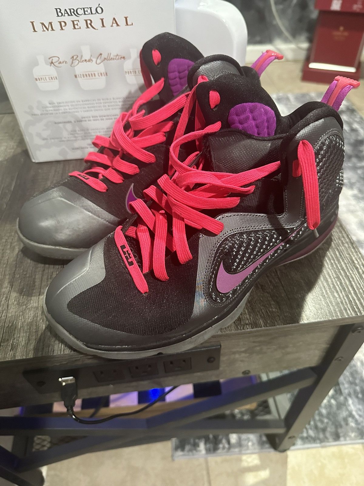 Nike Lebron 9 Miami Nights Grailed