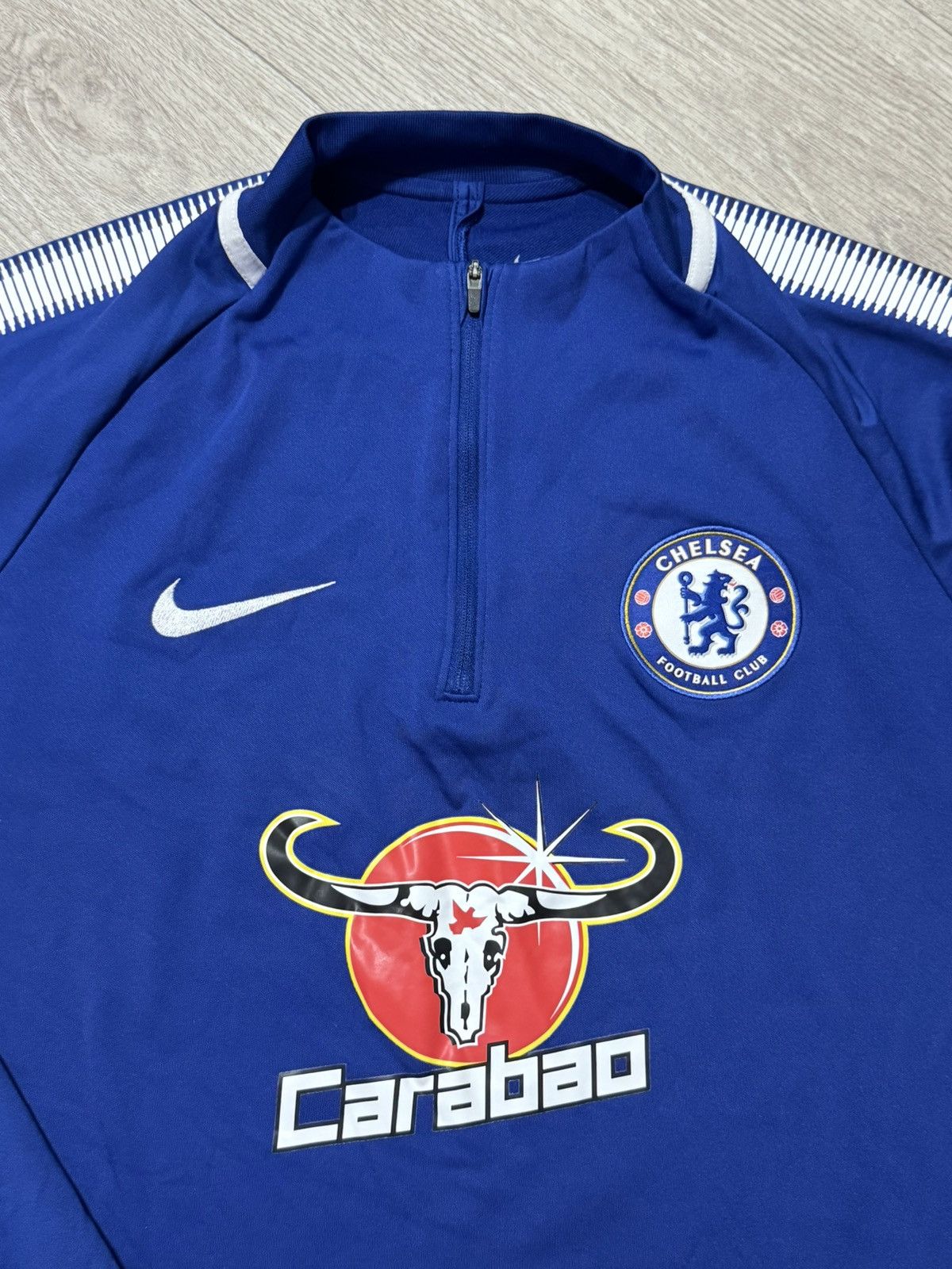 Nike 🔷Nike Chelsea 2017/18 Training Zip Sweatshirt🔷 Size US M / EU 48-50 / 2 - 3 Thumbnail