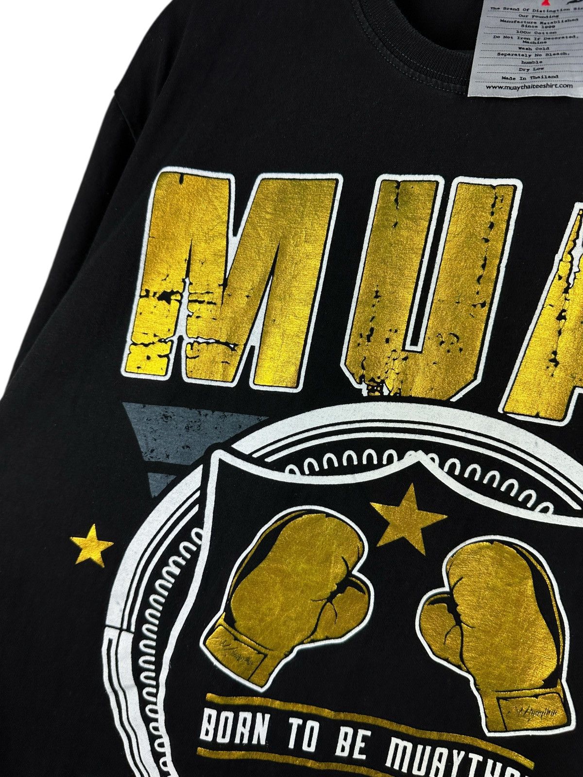 Japanese Brand × Vintage Muay Thai Boxing Printed T-Shirt Fight Thailand Box WWE WWF Size US L / EU 52-54 / 3 - 9 Thumbnail