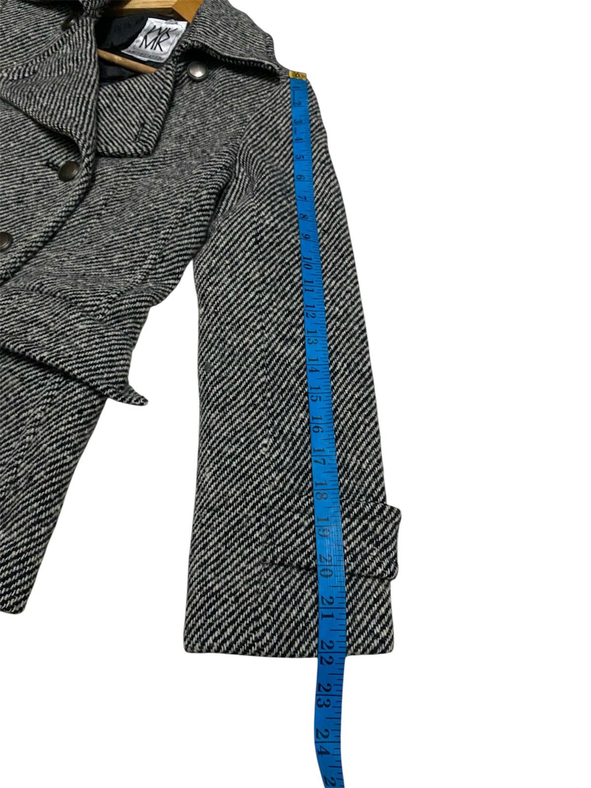 Calvin Klein × Designer × Michel Klein MICHEL KLEIN Wool Women Blazer Size XS / US 0-2 / IT 36-38 - 20 Thumbnail