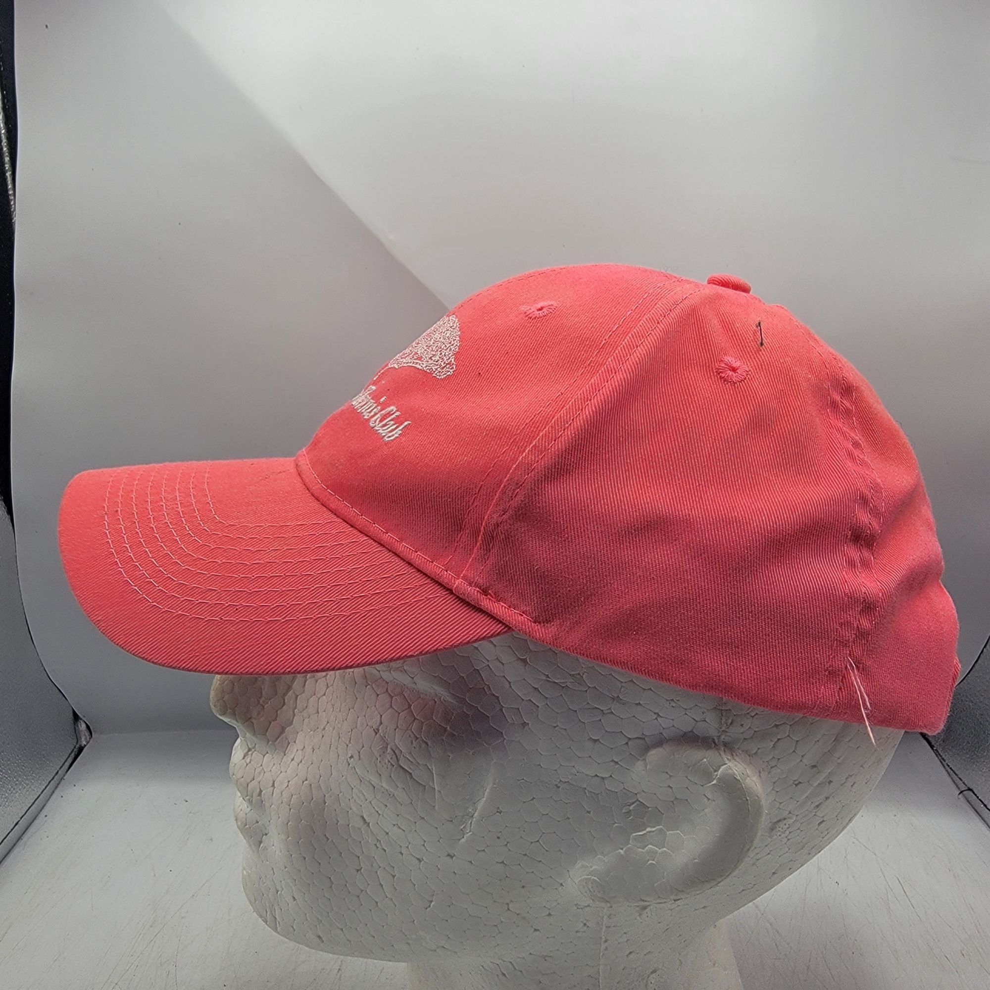Other Newport Beach Tennis Club Adults Coral Pink Hat Cap Casual O Size ONE SIZE - 2 Thumbnail