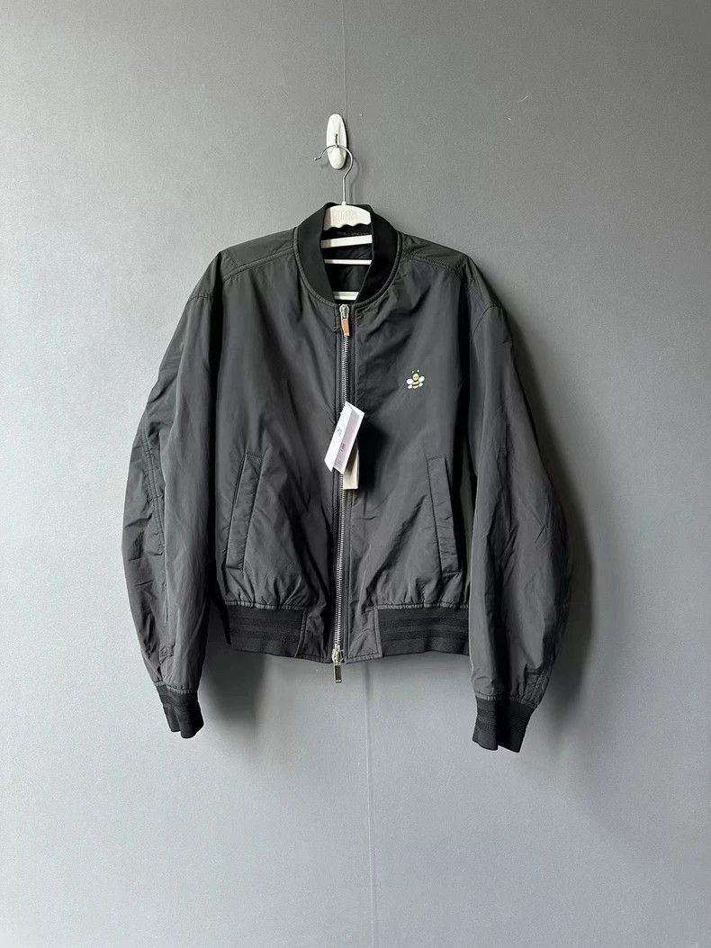 Dior Little Bee Embroidery Bomber Jacket 2501-Nextarrow