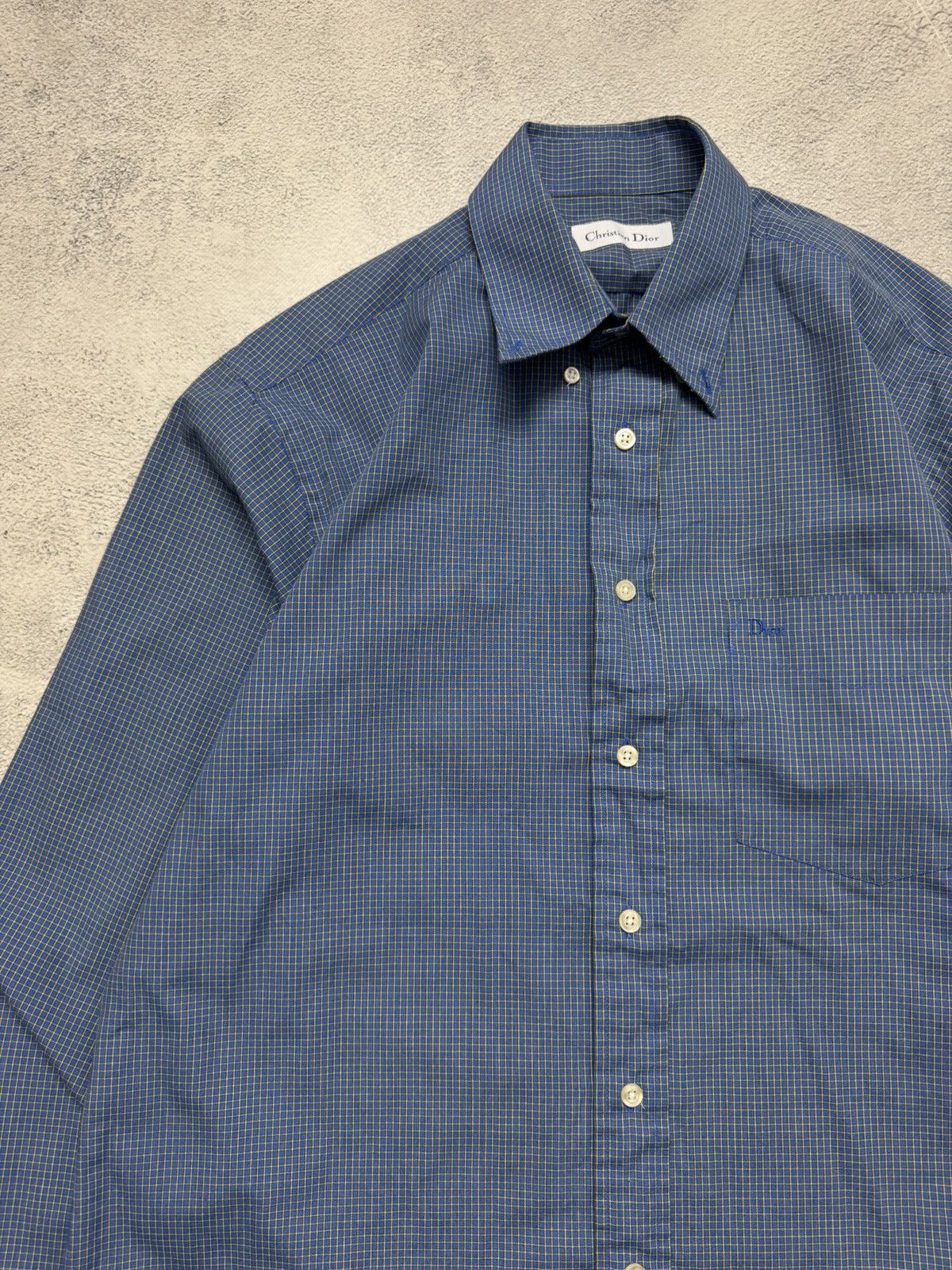 Dior Vintage Christian Dior Luxury Shirt Size US M / EU 48-50 / 2 - 6 Thumbnail