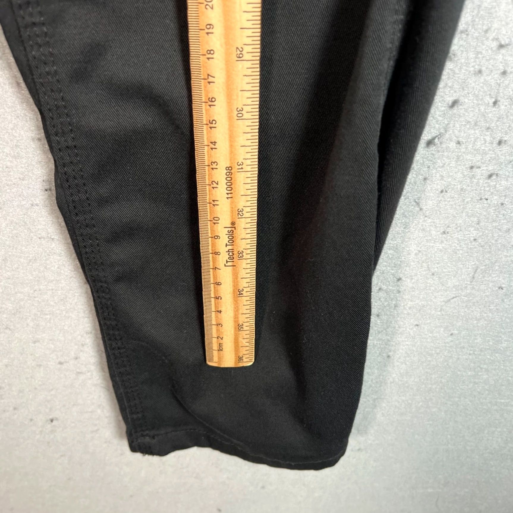 Huf Huf Mens Size 30 Black 3D Fit Chino Pants Cotton Blend Size US 30 / EU 46 - 6 Thumbnail
