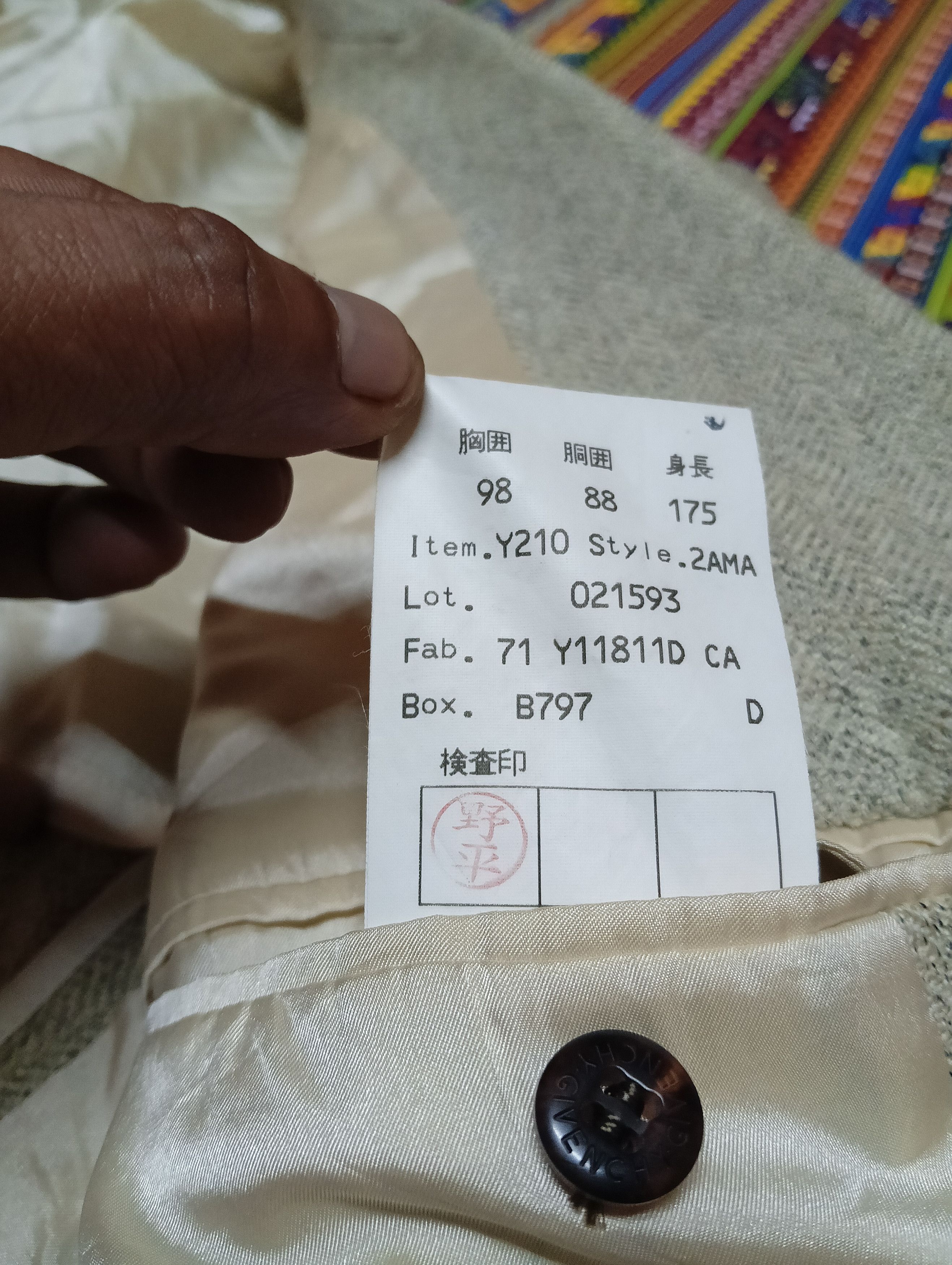 Givenchy × Japanese Brand vintage Givenchy coats Size 40S - 8 Thumbnail