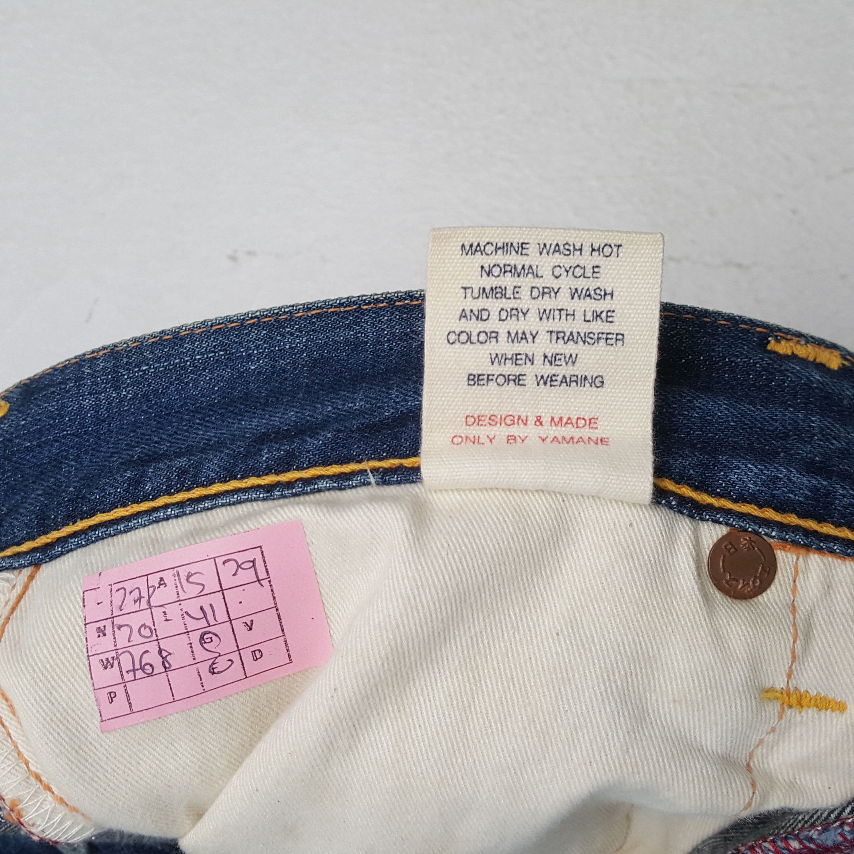 Evisu EVISU Japanese Brand Streetwear Custom Daicock Jeans Size US 30 / EU 46 - 13 Thumbnail