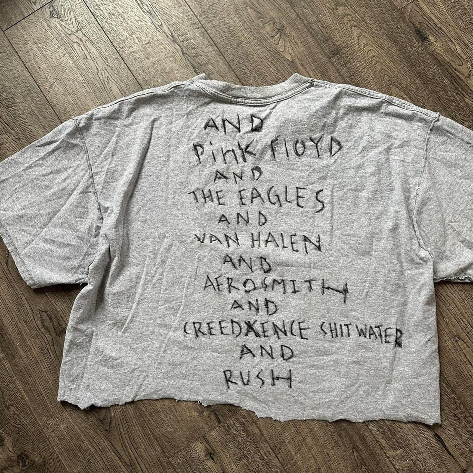 Other Vintage Cropped Biker I hate Grateful Dead Band Tee Shirt Size US L / EU 52-54 / 3 - 3 Thumbnail