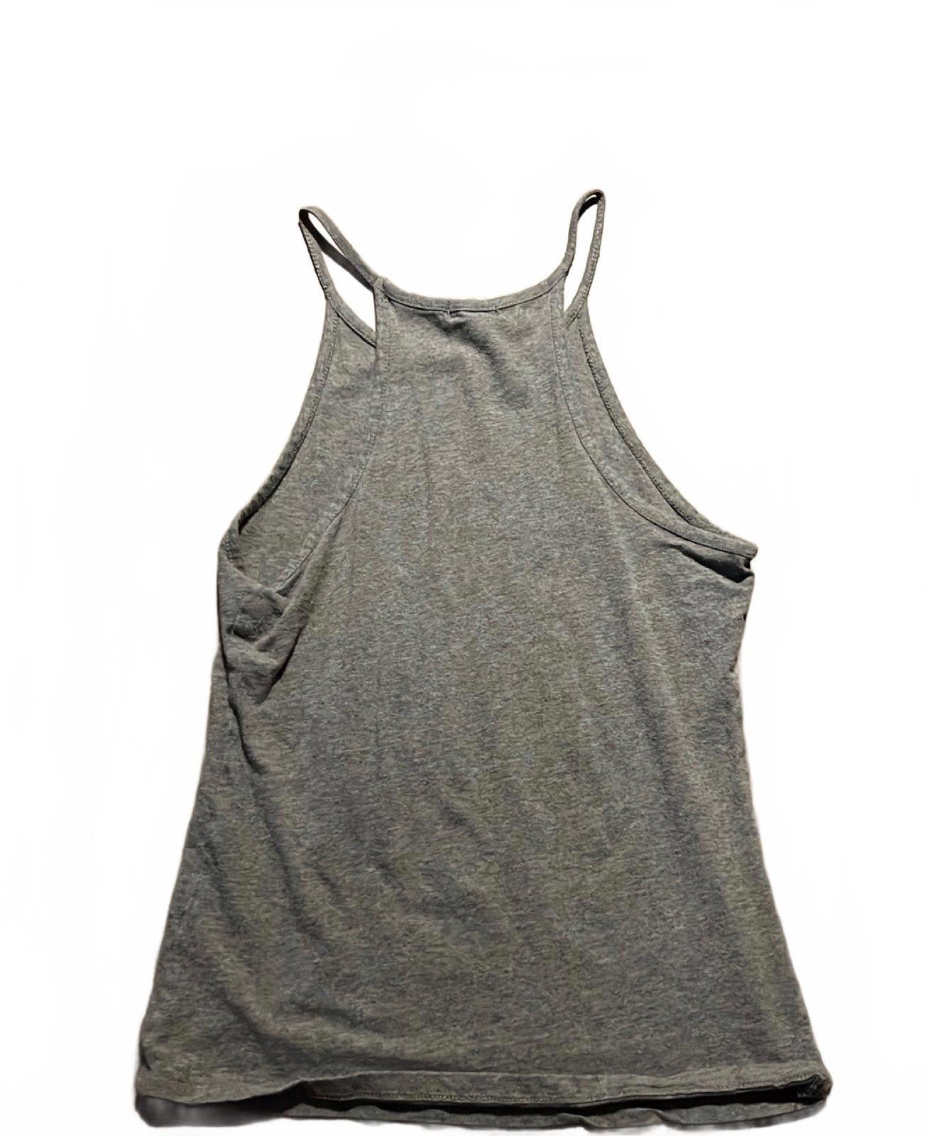 Designer Bozzolo Women's Gray and Black Racerback Tank Tops Size M / US 6-8 / IT 42-44 - 3 Thumbnail