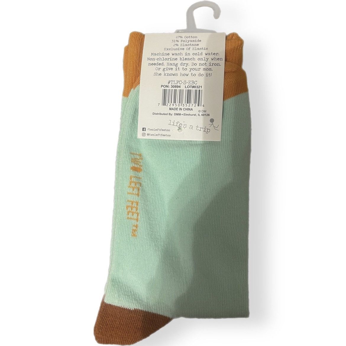 Other New ‘It Ain’t Easy Being Cheesy’ Adult Crew Socks Size ONE SIZE - 4 Thumbnail