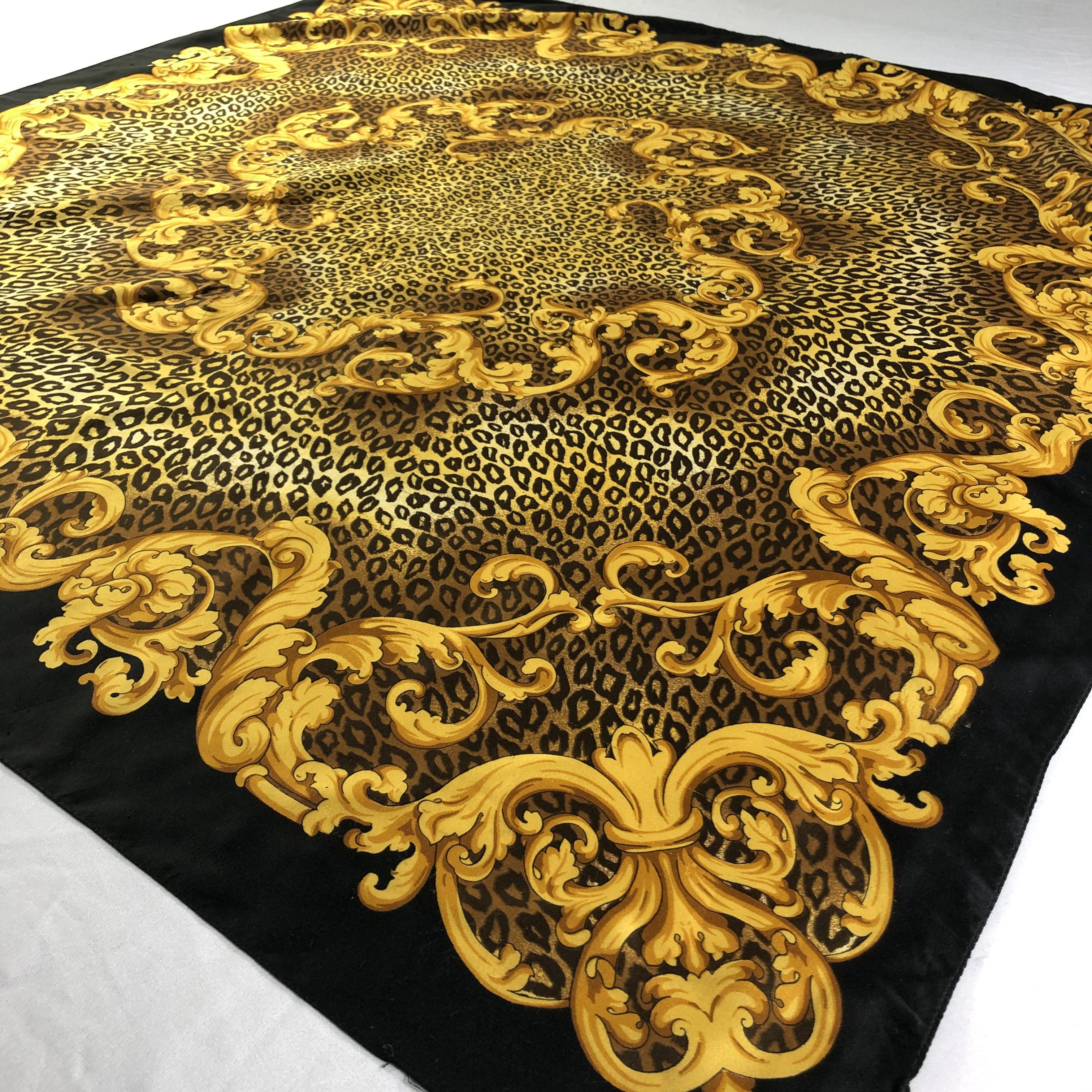 Vintage Vintage Silk Scarf Size ONE SIZE - 4 Thumbnail