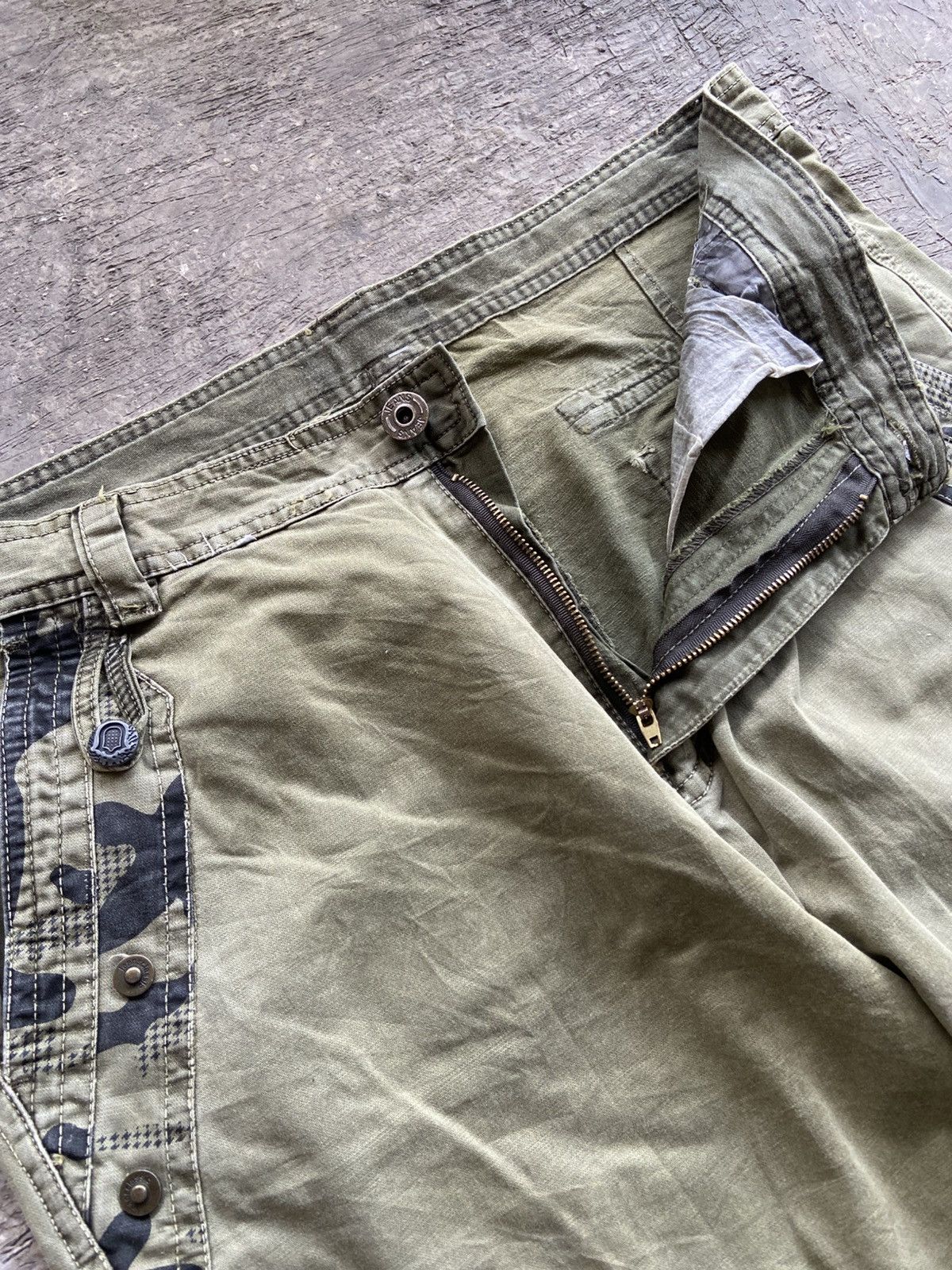 14th Addiction 2000s TBJ - Cyber Apocalypse Style Cargo Bondage Pants Size US 36 / EU 52 - 4 Thumbnail