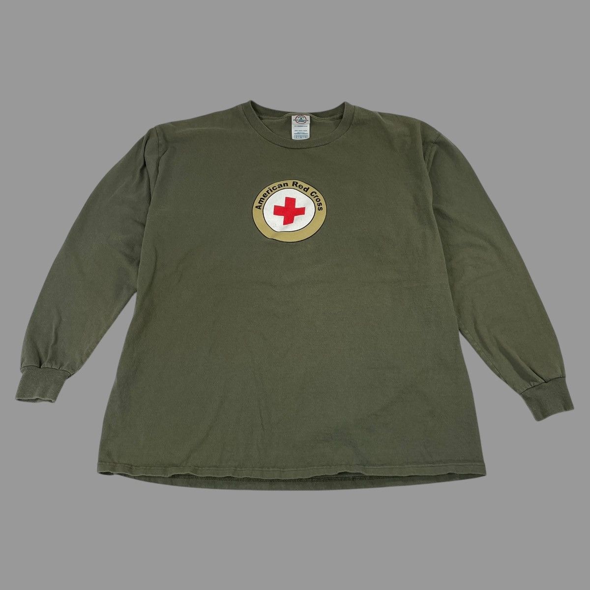 Vintage Vintage Red Cross long sleeve shirt Size US XL / EU 56 / 4 - 1 Thumbnail