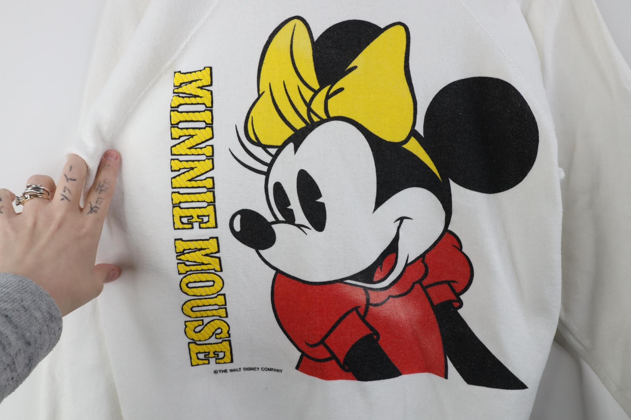 Disney Vintage 80s Disney Minnie Mouse Crewneck Sweatshirt USA Size L / US 10 / IT 46 - 4 Thumbnail
