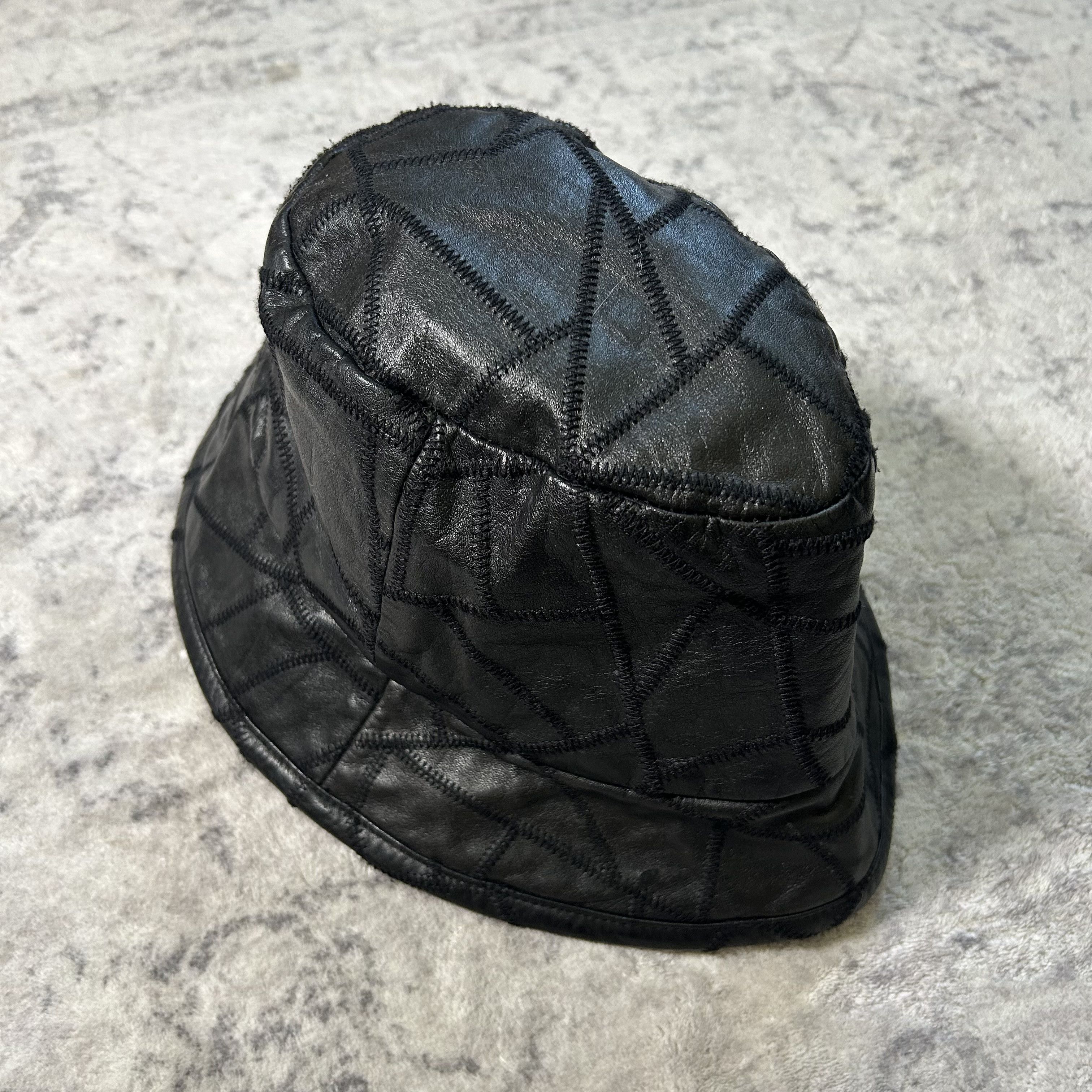 Undercover Undercover “Scab” Patchwork Hat - SS03 “Scab” | Grailed