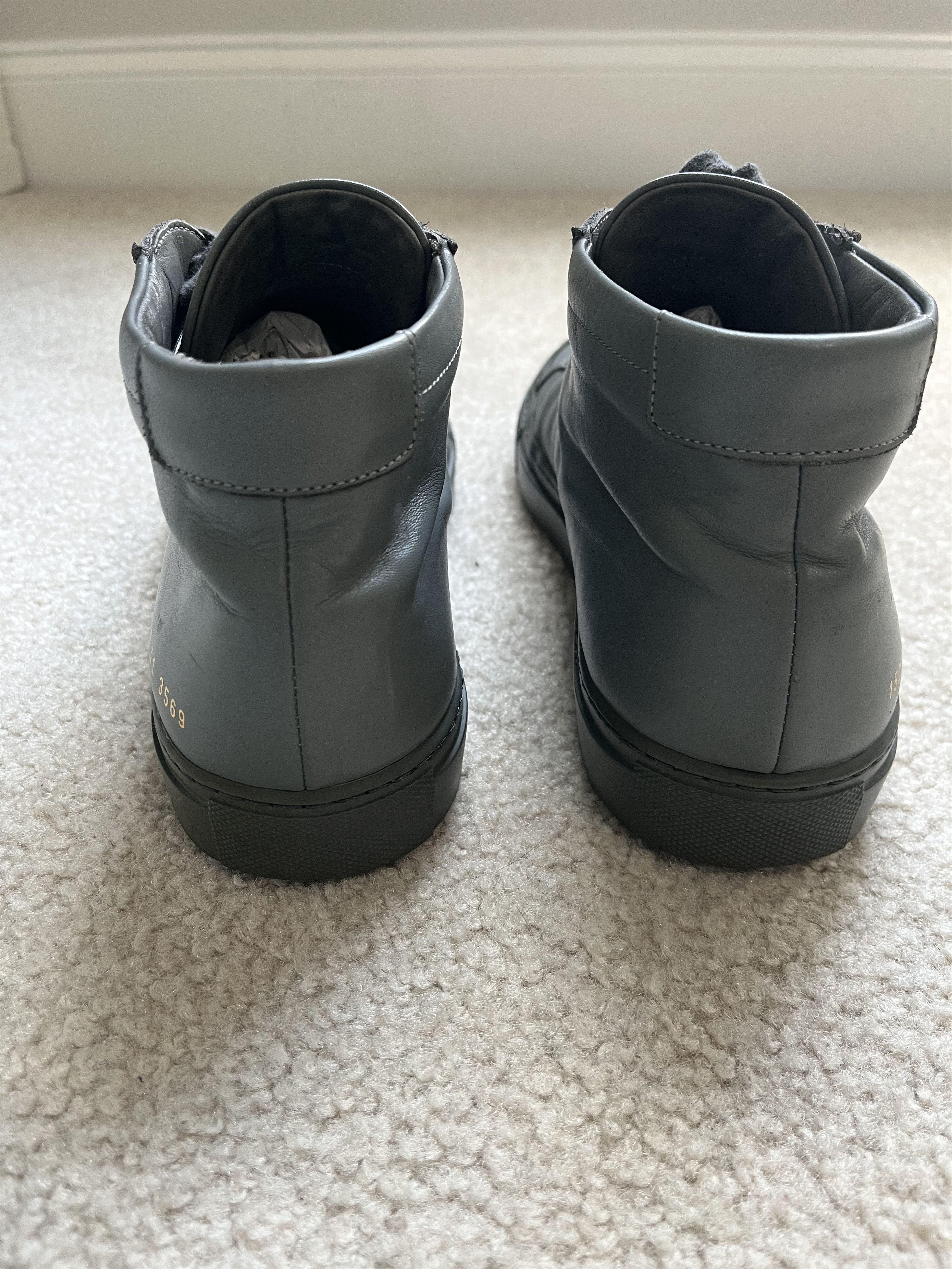 Common Projects Common Projects Original Achilles Mid Dark Grey EU41/US8 Size US 8 / EU 41 - 8 Thumbnail