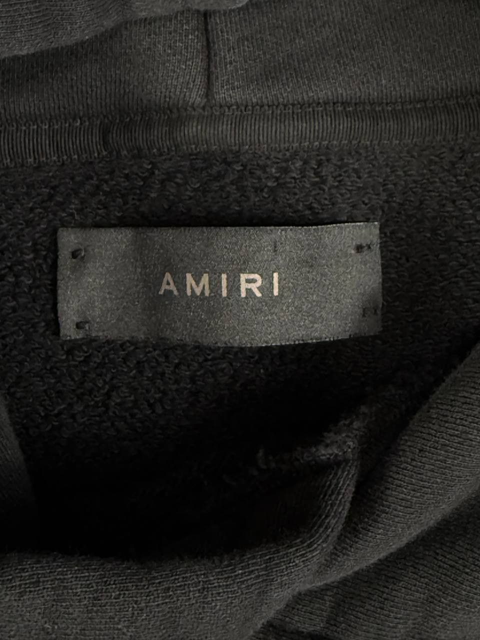 Amiri AMIRI Cracked Dye Core Logo Hoodie Black Size US XL / EU 56 / 4 - 9 Thumbnail