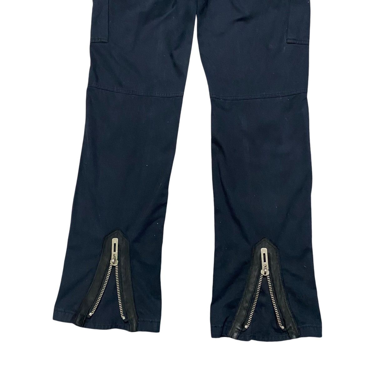 If Six Was Nine BLUTTENBLATT Leather Trimmed Cargo Pants Size US 33 - 14 Thumbnail
