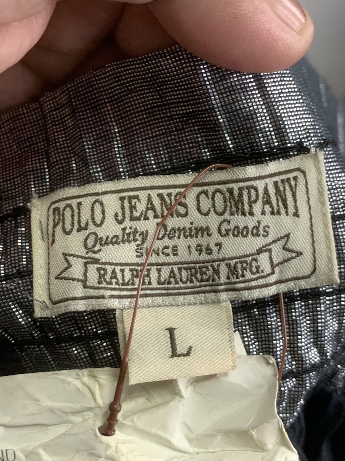 Polo Ralph Lauren Polo RL Jeans Company Silver Skirt Size 32" / US 10 / IT 46 - 11 Thumbnail