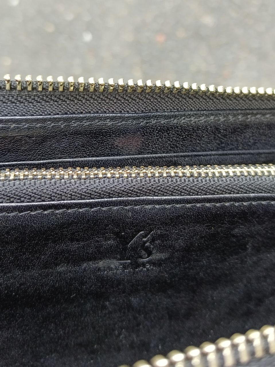 Leather × Y's × Yohji Yamamoto YOHJI YAMAMOTO Y'S LEATHER BLACK LONG WALLET Size ONE SIZE - 5 Thumbnail
