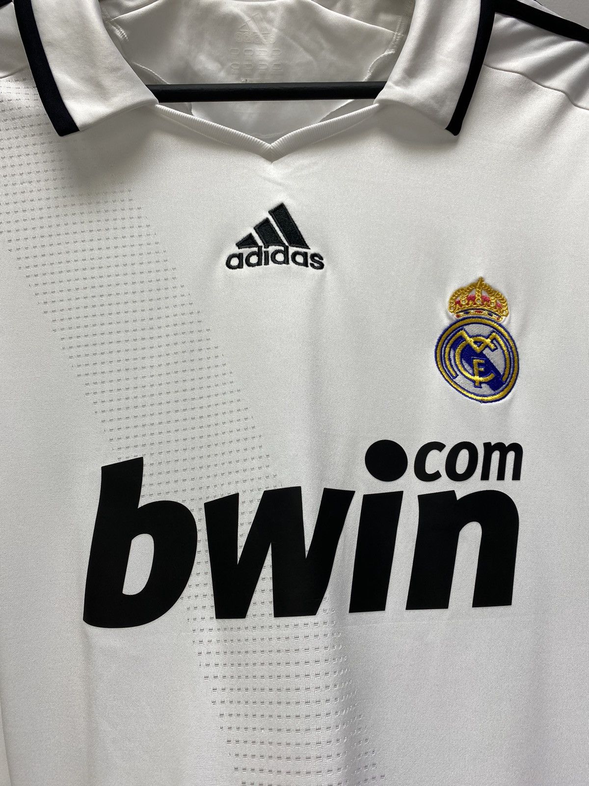 Adidas Real Madrid 2008 2009 Home Soccer Jersey Football Shirt Size US XXL / EU 58 / 5 - 10 Thumbnail