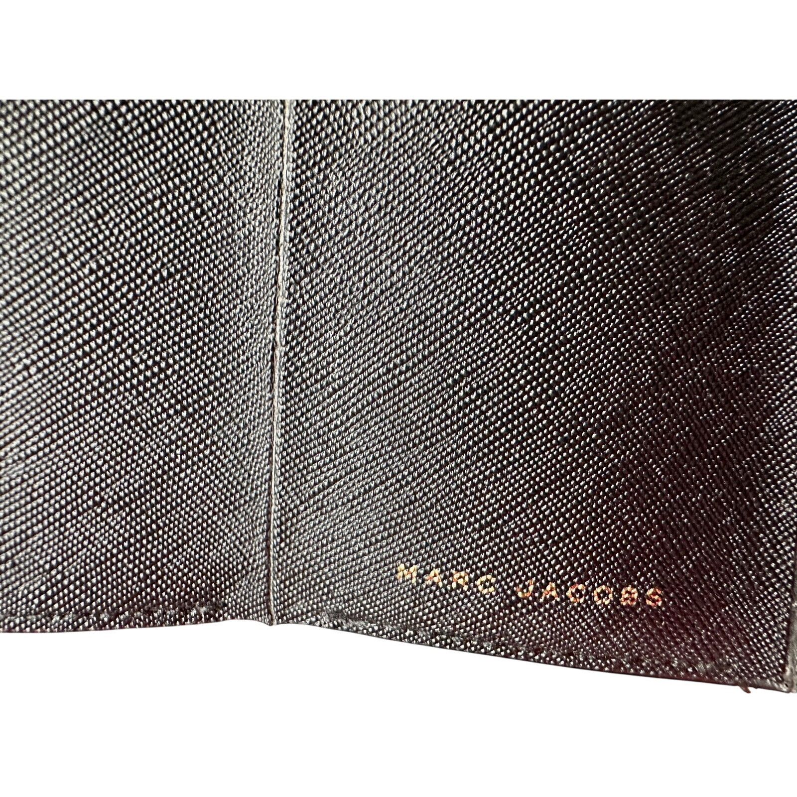 Marc Jacobs Marc Jacobs Black Mini Trifold Compact Wallet Size ONE SIZE - 6 Thumbnail