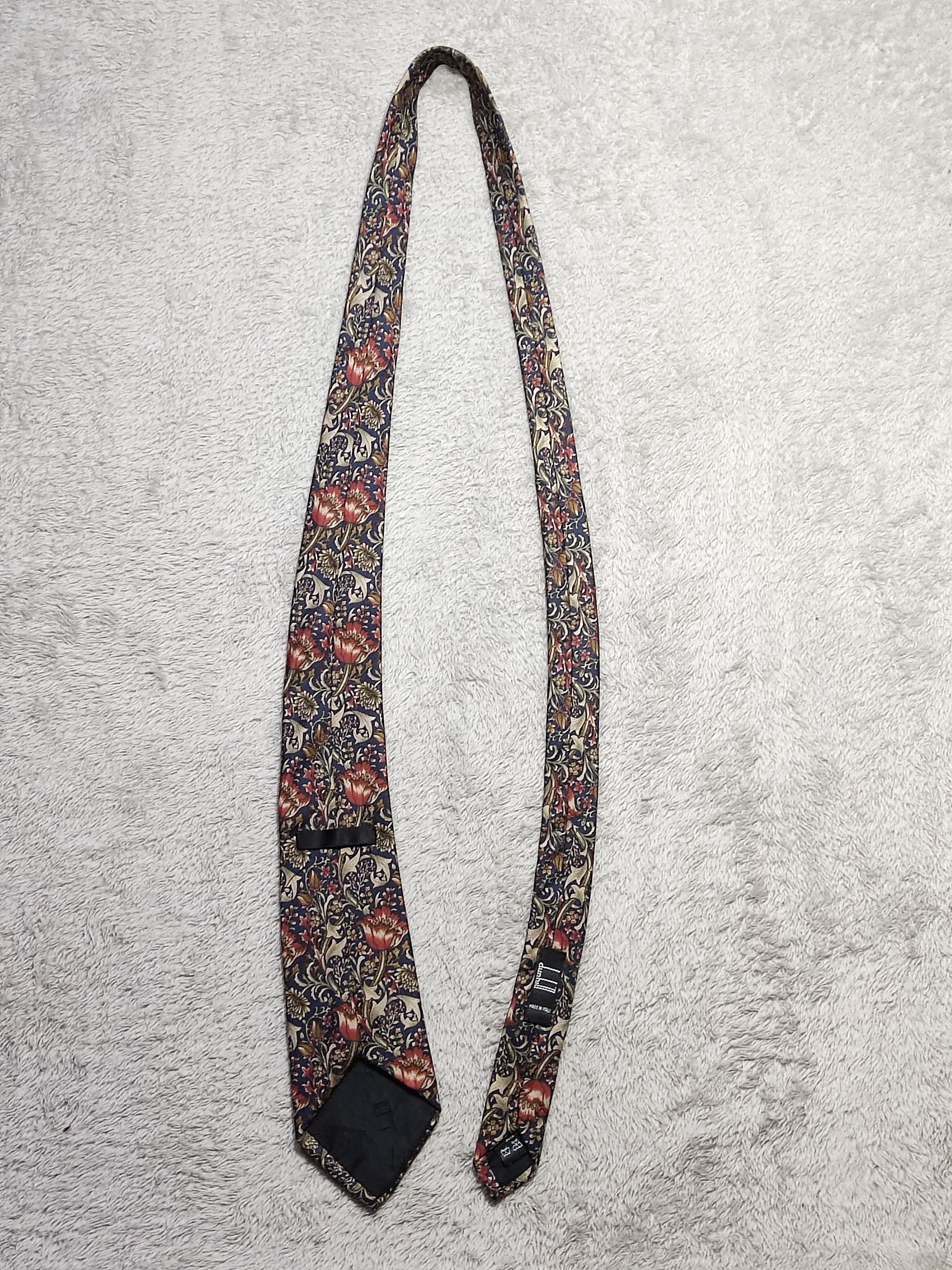 Alfred Dunhill VTG Alfred Dunhill London Silk Ties Made in England & Italy Size ONE SIZE - 8 Thumbnail