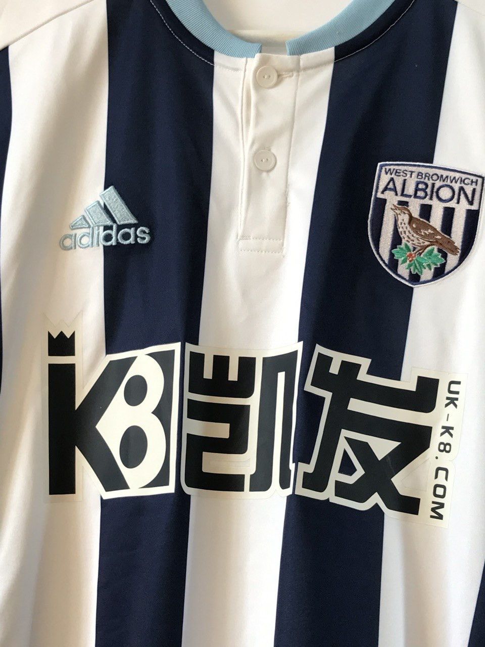 Adidas Adidas West Bromwich Albion Football Shirt Size US S / EU 44-46 / 1 - 3 Thumbnail