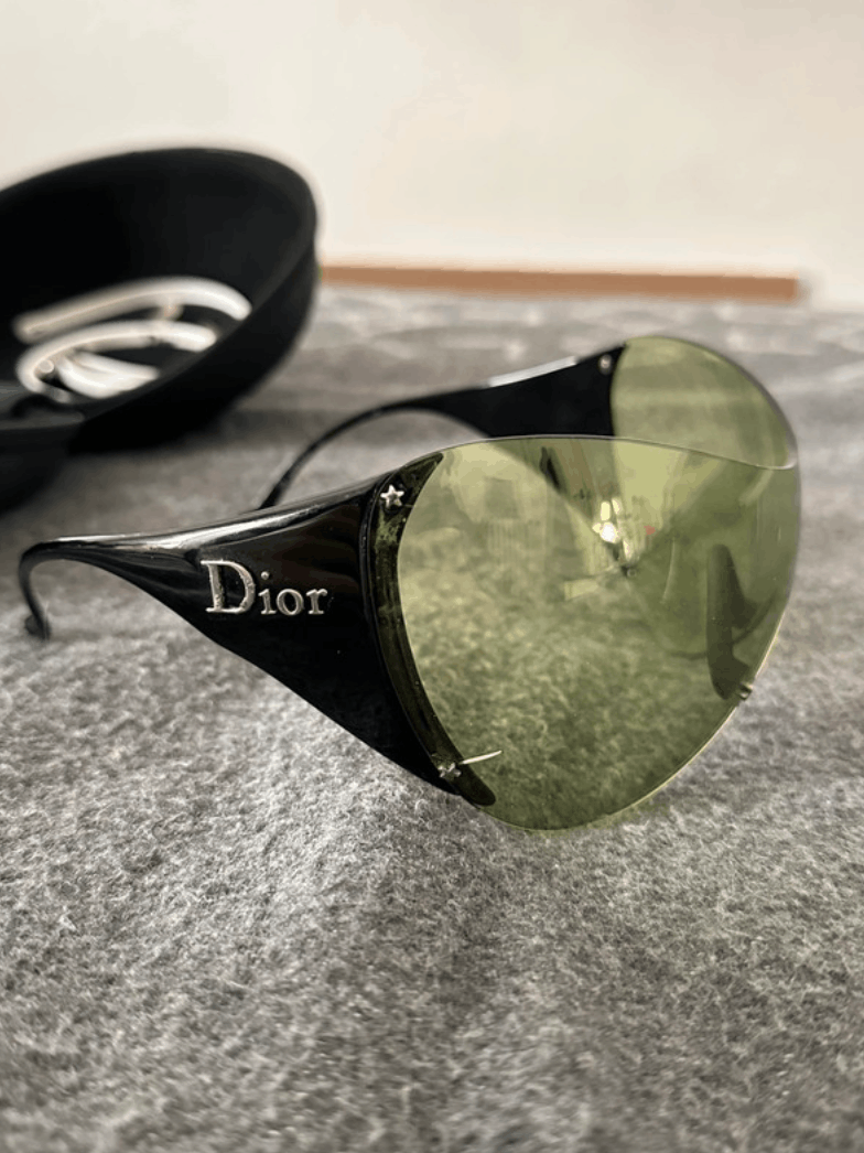 Dior DIOR Sunglasses SKI Rimless Mask Pop Bike Shield RI932 Size ONE SIZE - 5 Thumbnail